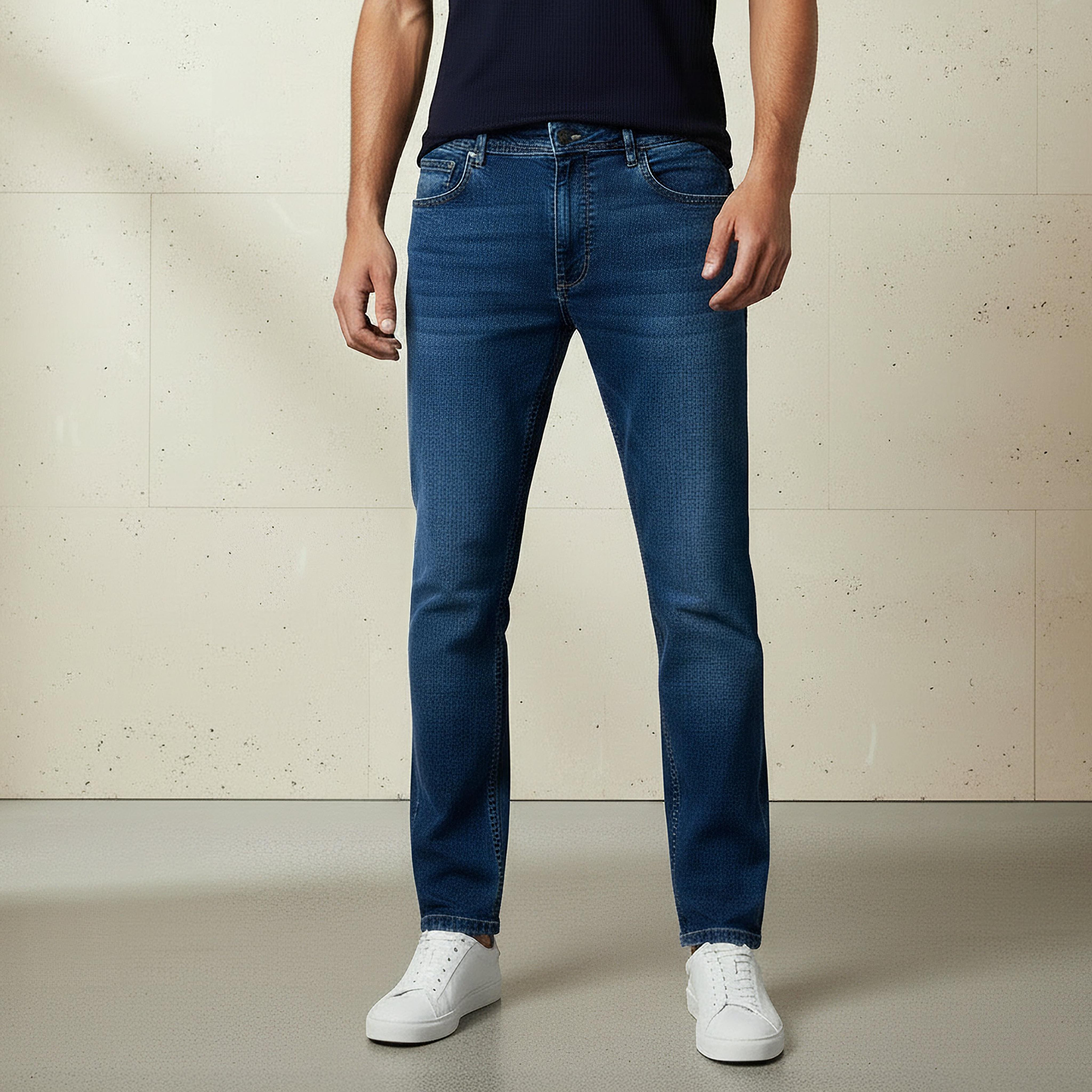 Lee Cooper Men Slim Fit Mid-Rise Jeans-men-clothing-bottoms-jeans-image-1