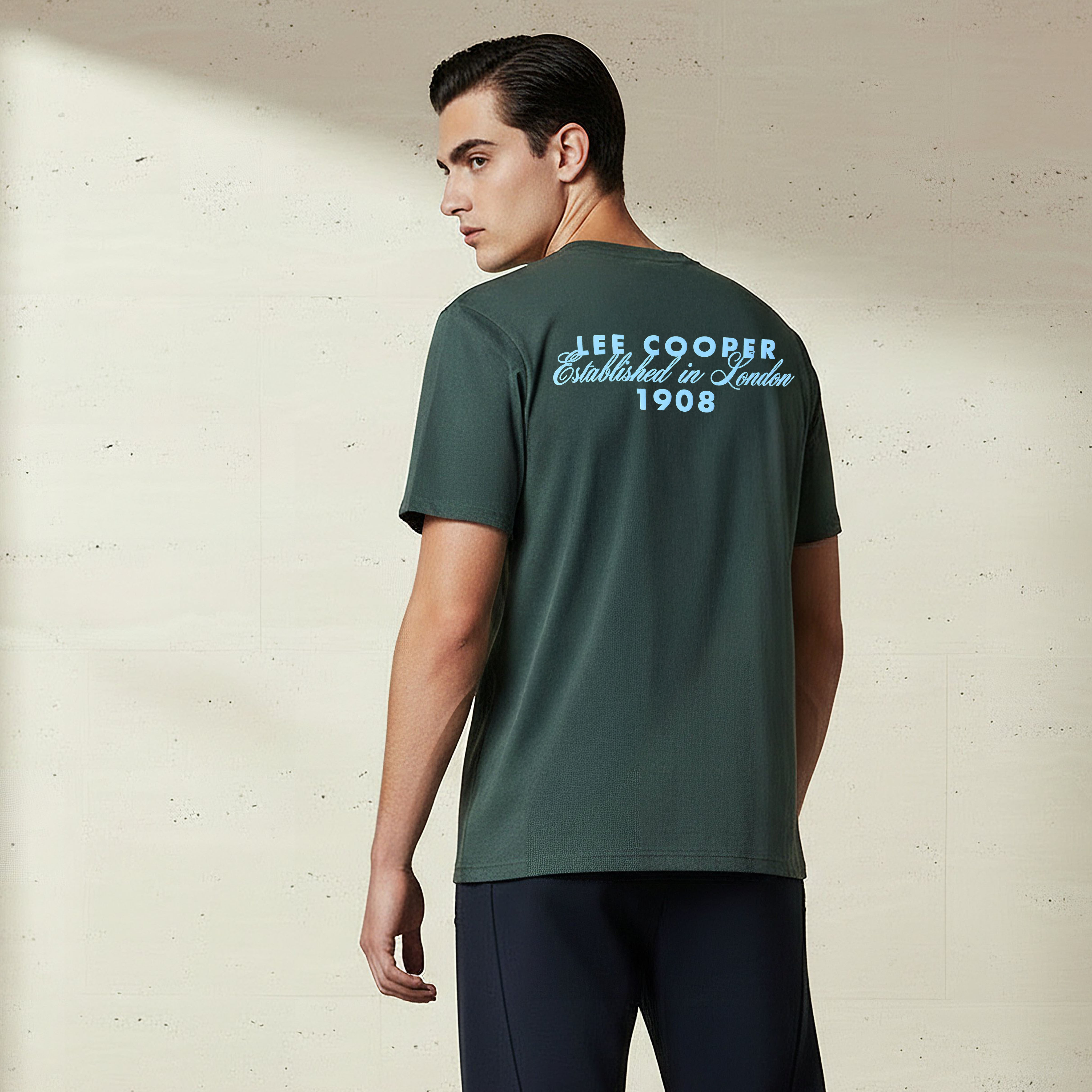 Lee Cooper Men Regular Fit Crew Neck Short Sleeve Printed T-shirt-men-clothing-tshirtsandpolos-tshirts-image-3