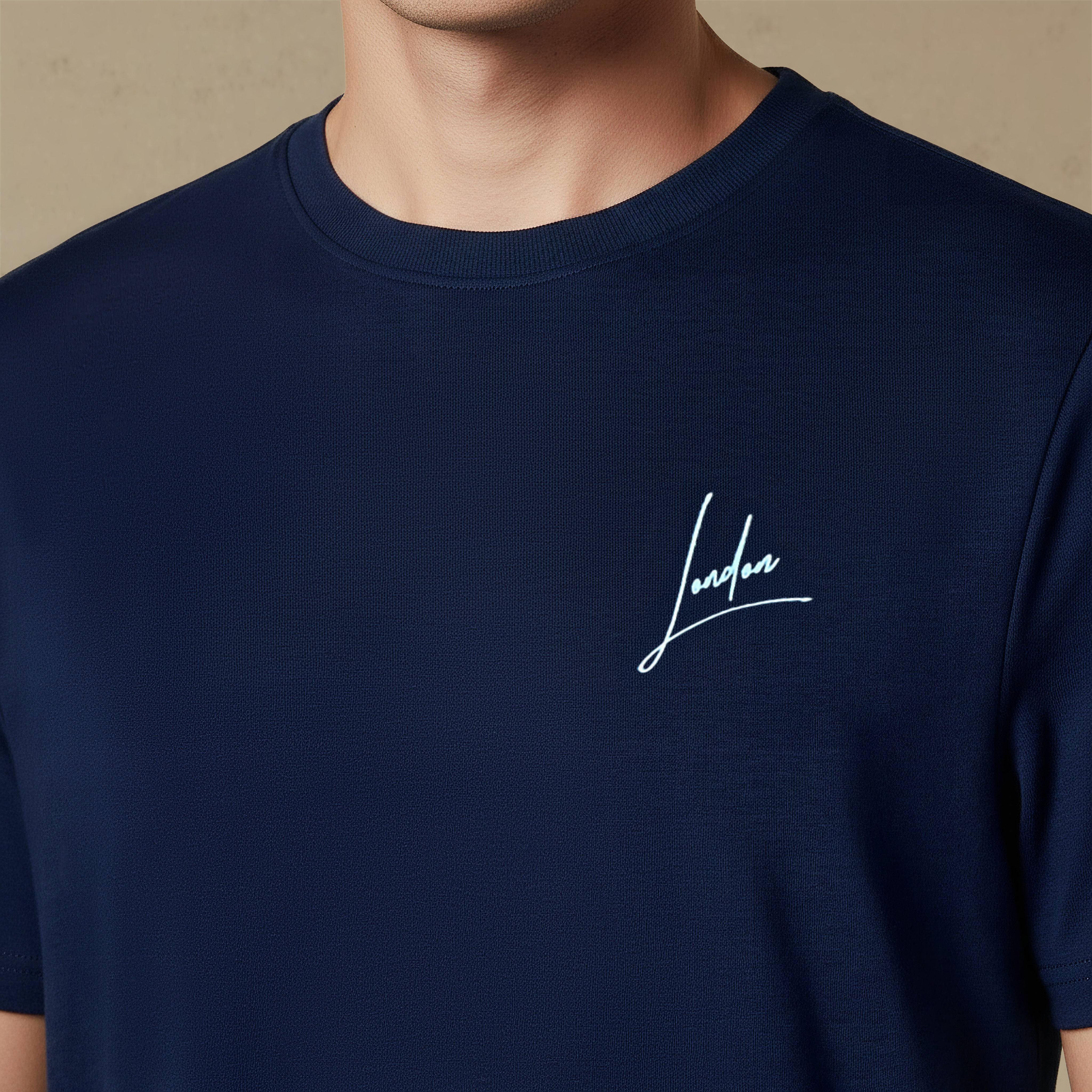 تيشيرت رجالي بقصة عادية بأكمام قصيرة ورقبة ضيقة وطبعات من لي كوبر-men-clothing-tshirtsandpolos-tshirts-image-4