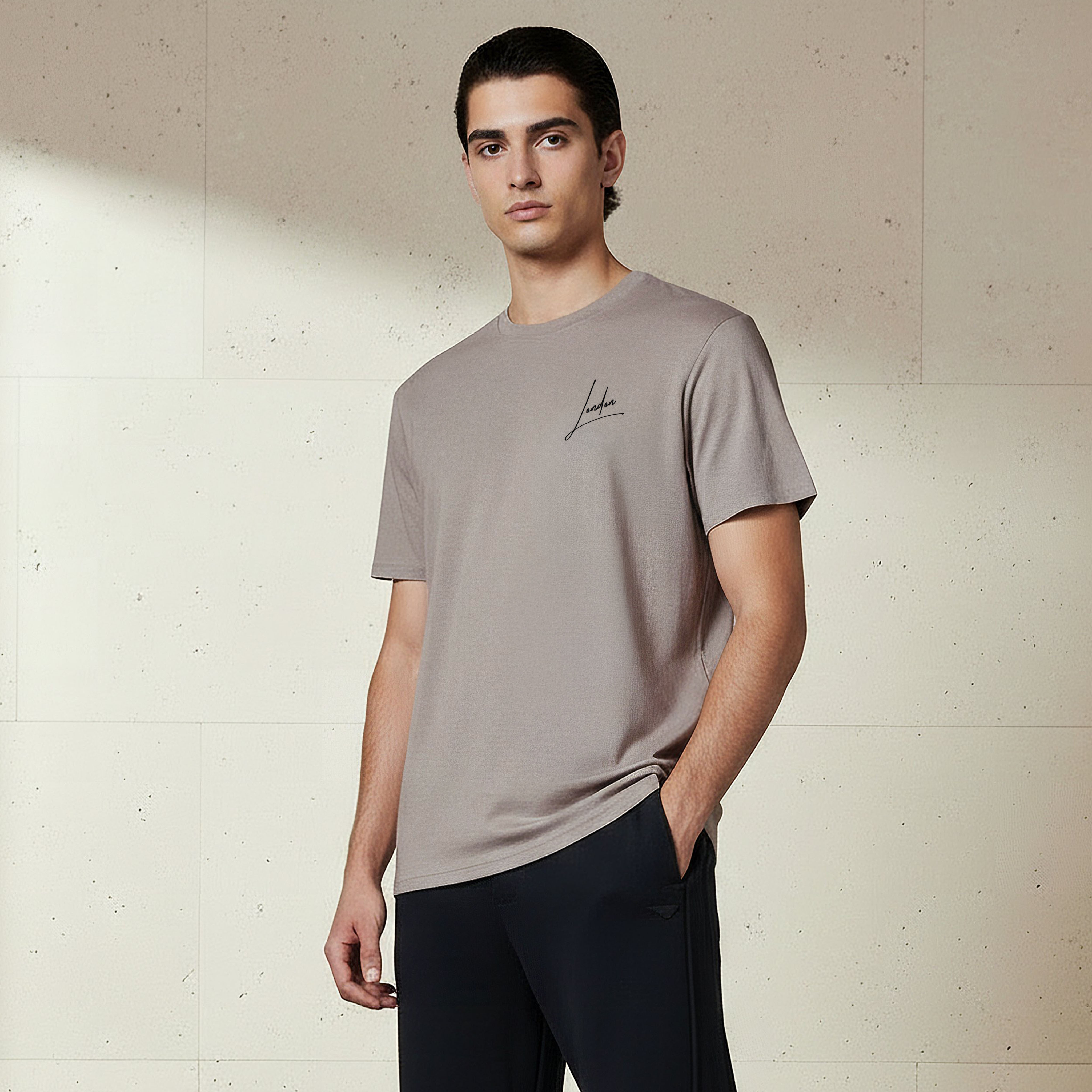 Lee Cooper Men Regular Fit Crew Neck Short Sleeve Printed T-shirt-men-clothing-tshirtsandpolos-tshirts-image-1