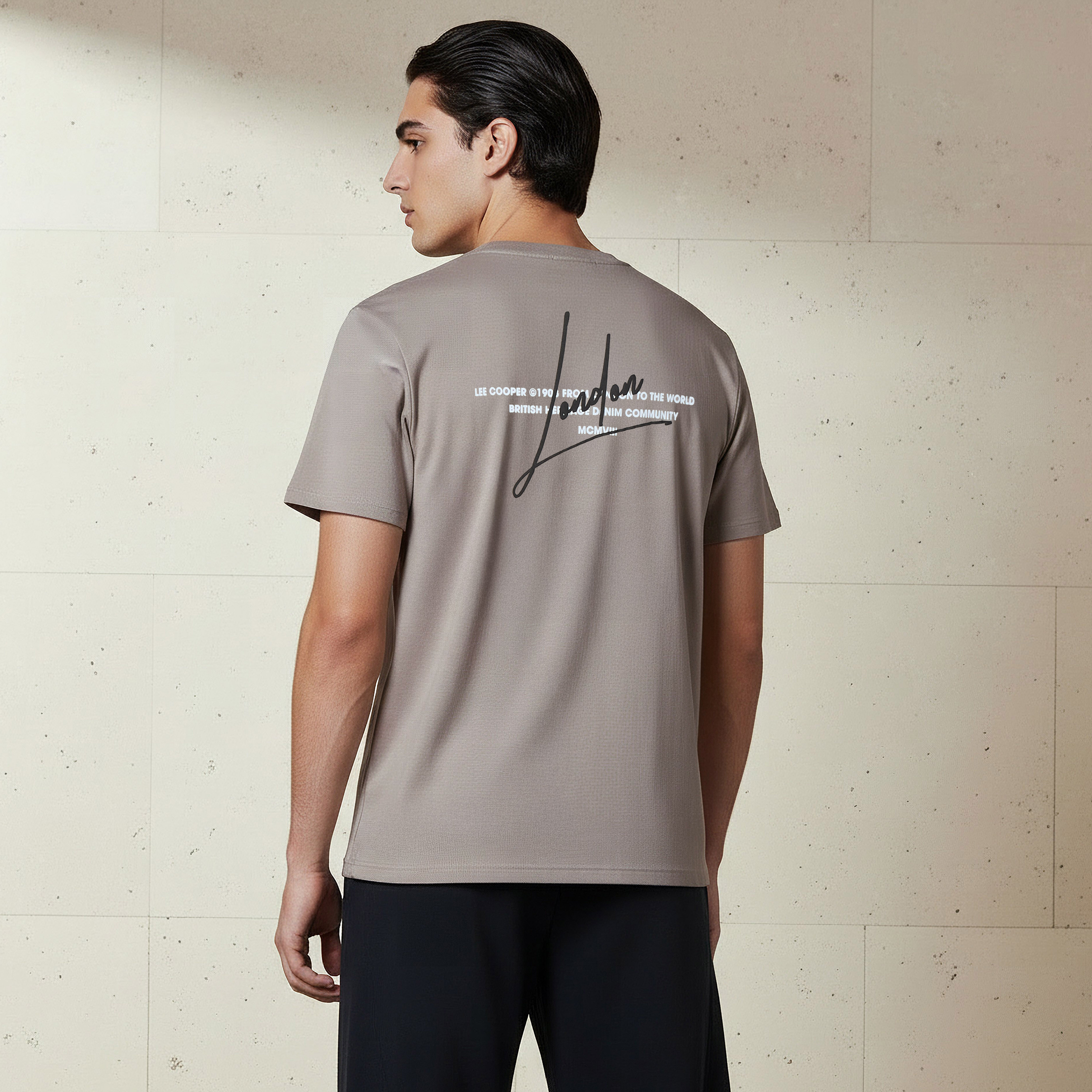 Lee Cooper Men Regular Fit Crew Neck Short Sleeve Printed T-shirt-men-clothing-tshirtsandpolos-tshirts-image-3