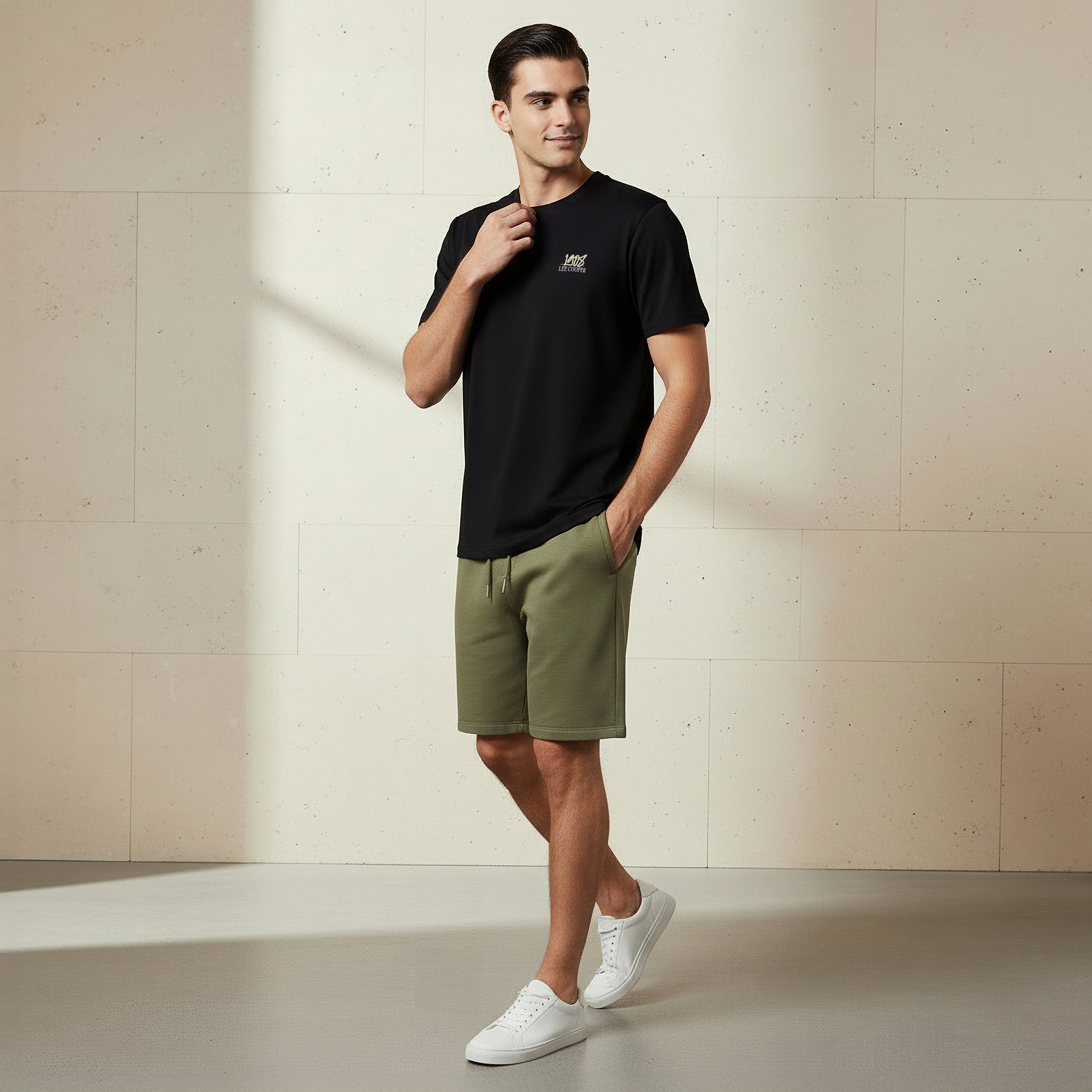 Lee Cooper Men Regular Fit Crew Neck Short Sleeve Printed T-shirt-men-clothing-tshirtsandpolos-tshirts-image-4