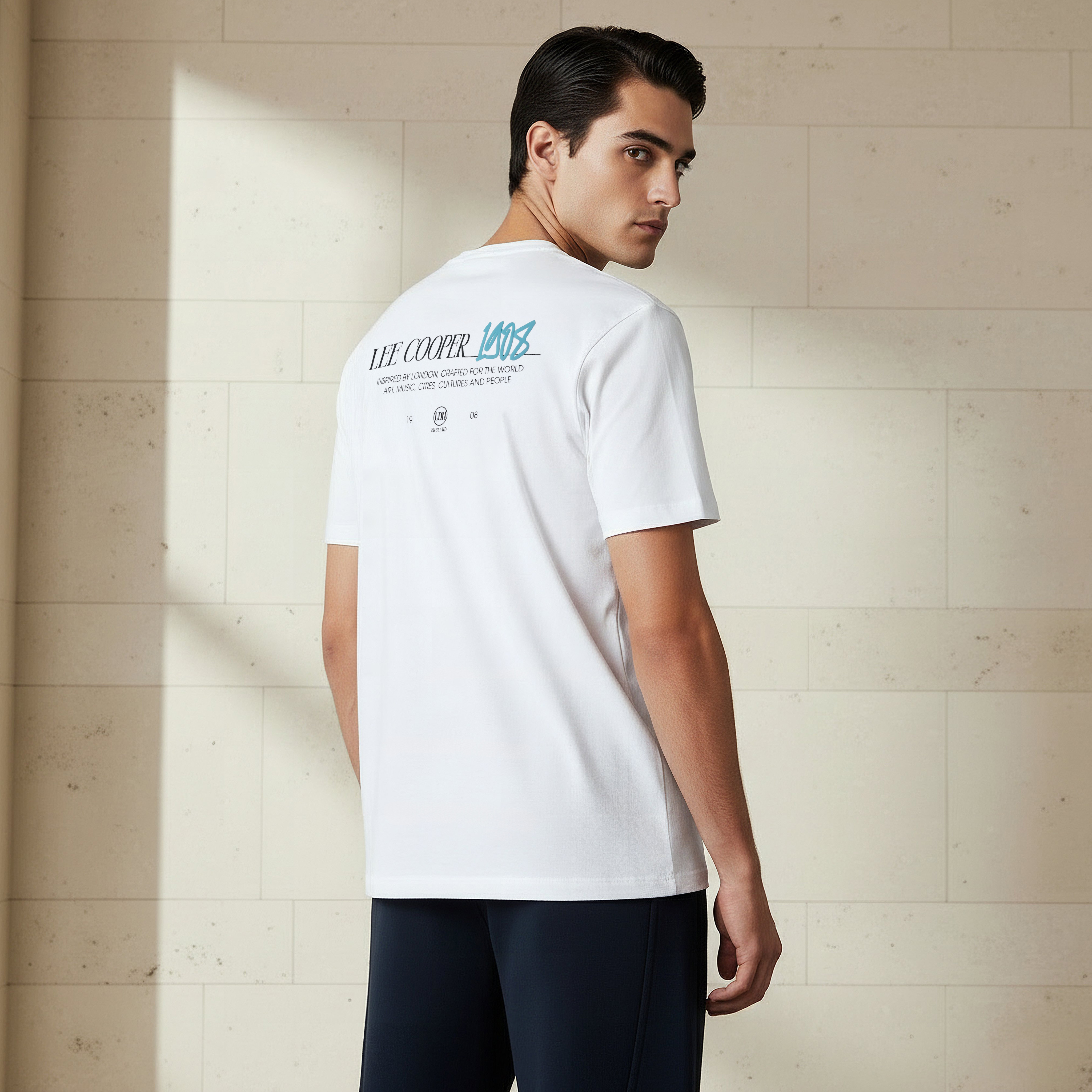 Lee Cooper Men Regular Fit Crew Neck Short Sleeve Printed T-shirt-men-clothing-tshirtsandpolos-tshirts-image-4