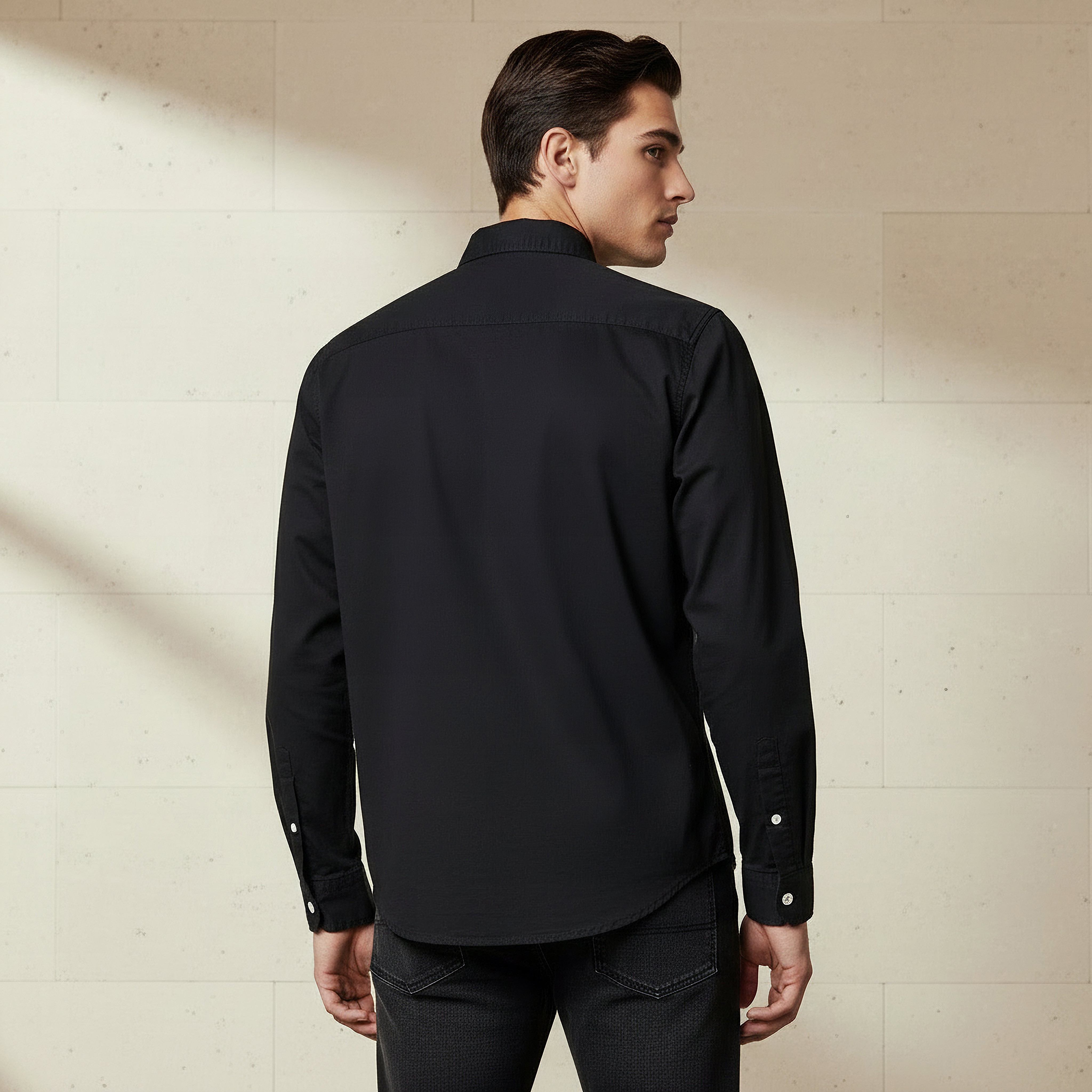 Lee Cooper Men Regular Fit Collared Long Sleeve Shirt-PROMO_SP_KW_2FOR12_110625-image-3