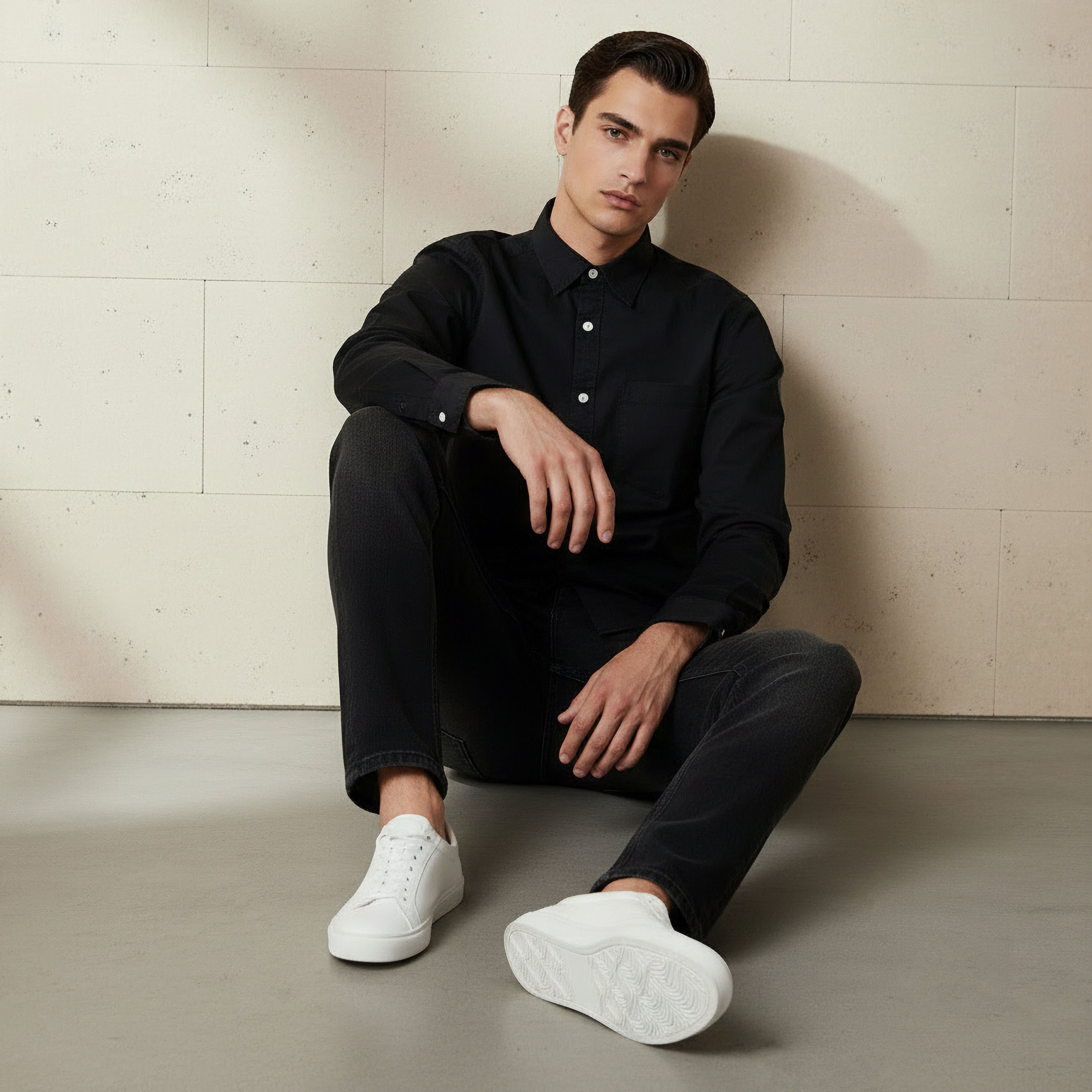 Lee Cooper Men Regular Fit Collared Long Sleeve Shirt-PROMO_SP_KW_2FOR12_110625-image-5