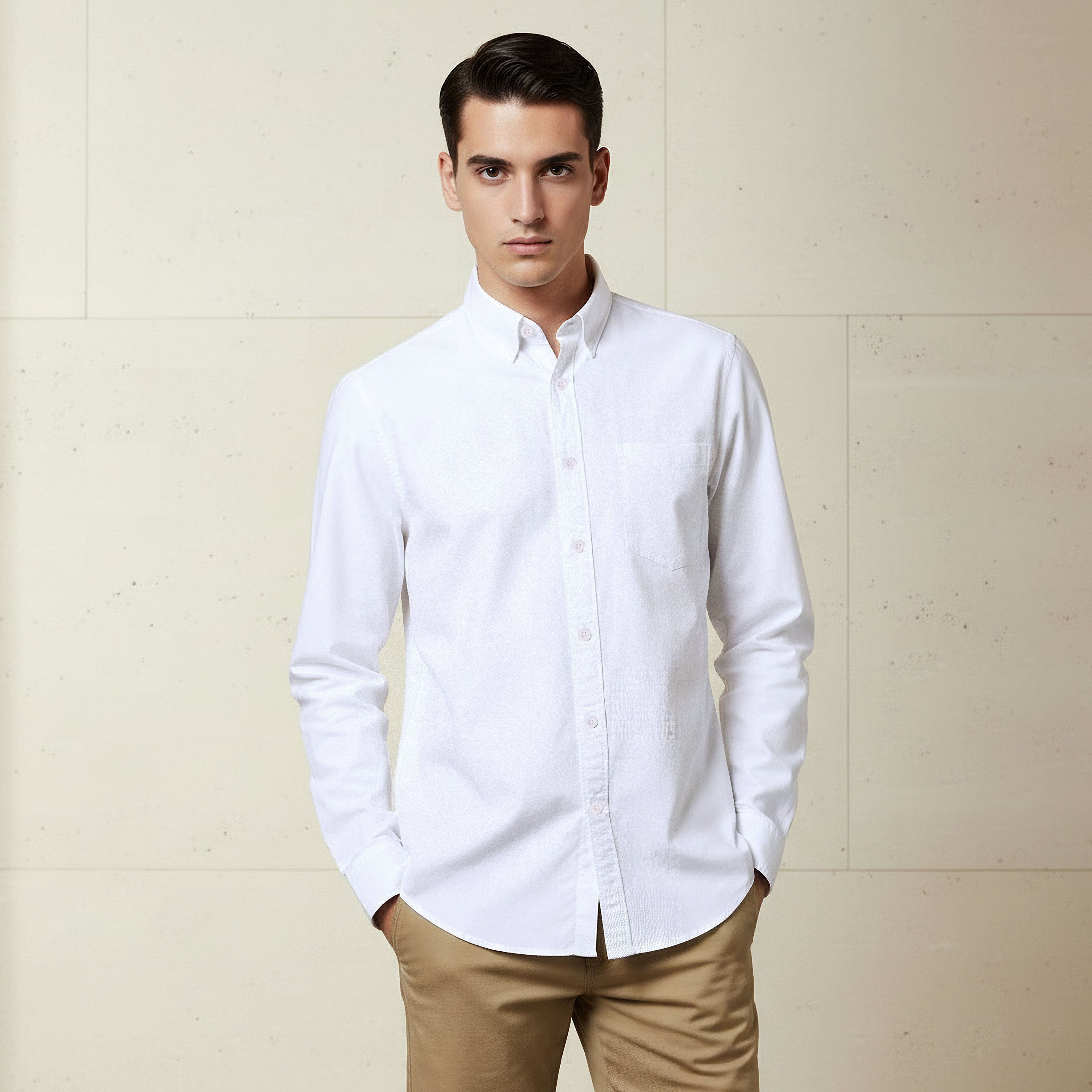 Lee Cooper Men Regular Fit Collared Long Sleeve Shirt-PROMO_SP_KW_2FOR12_110625-image-1