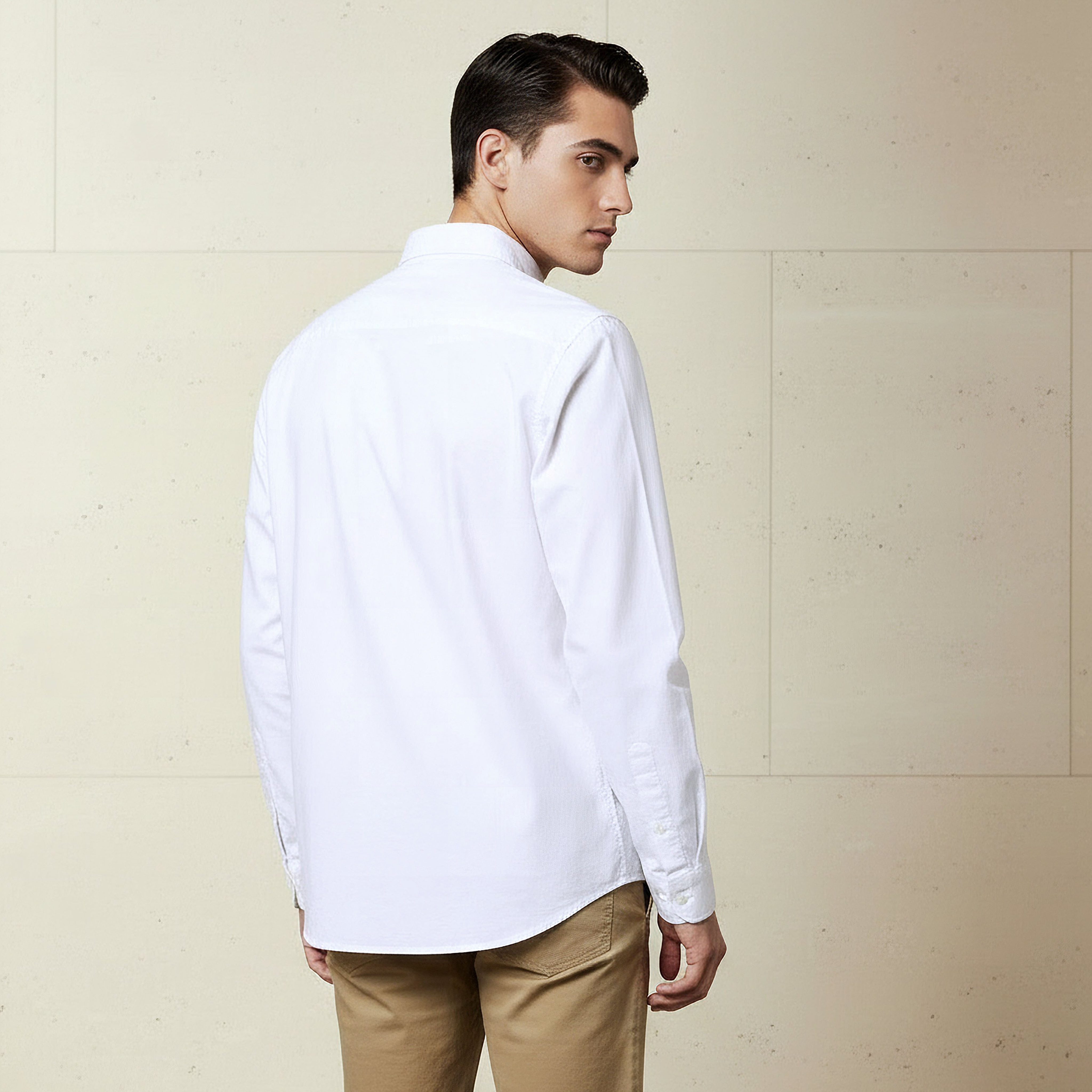 Lee Cooper Men Regular Fit Collared Long Sleeve Shirt-PROMO_SP_KW_2FOR12_110625-image-3