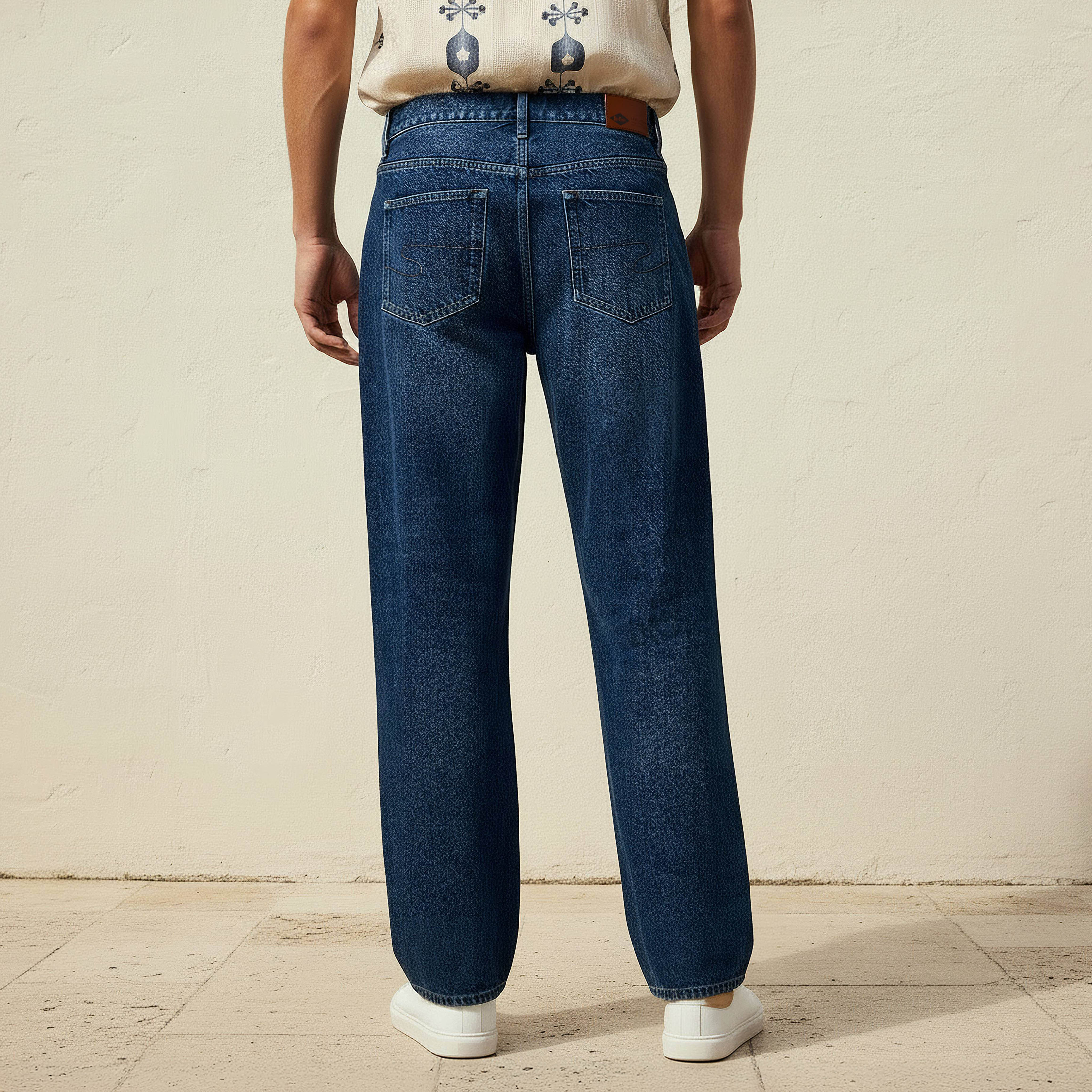 Lee Cooper Men Straight Fit Mid-Rise Jeans-men-clothing-bottoms-jeans-image-4