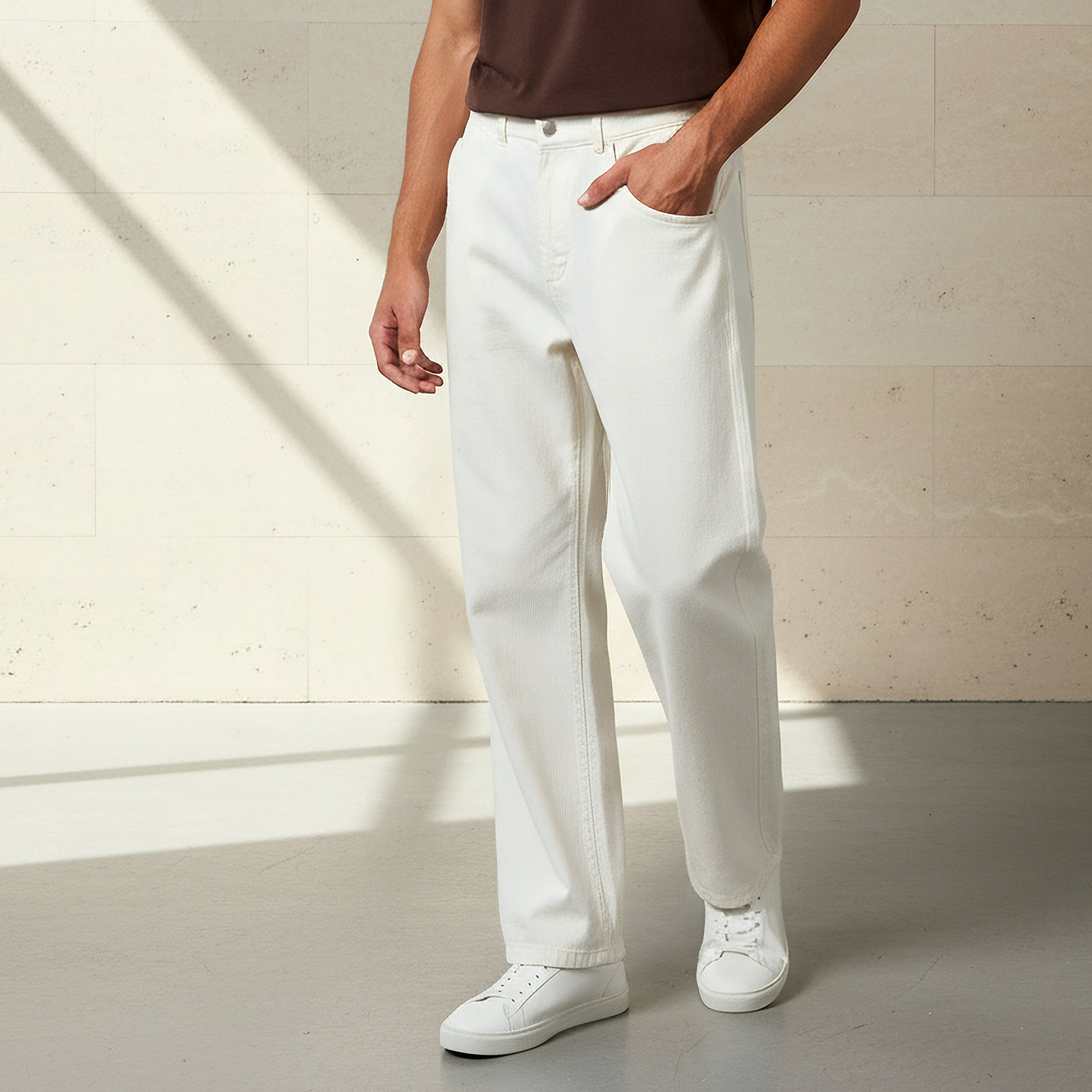 Men Regular Fit Mid-Rise Elasticated Jeans-men-clothing-bottoms-jeans-image-1