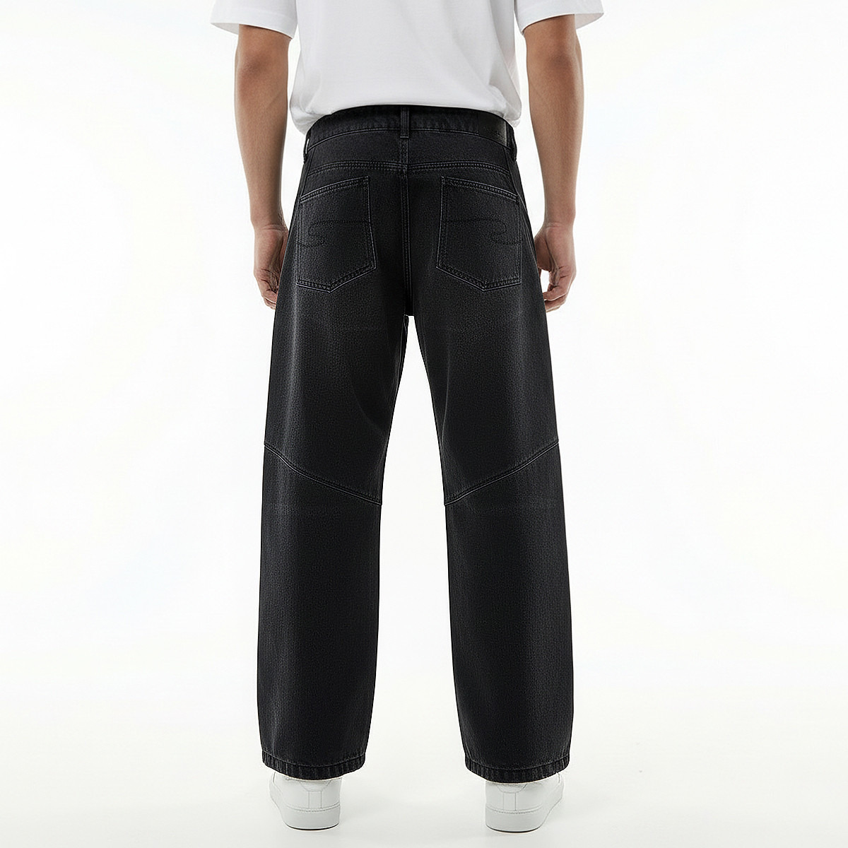 Lee Cooper Men Flared Mid-Rise Panelled Jeans-men-clothing-bottoms-jeans-image-4