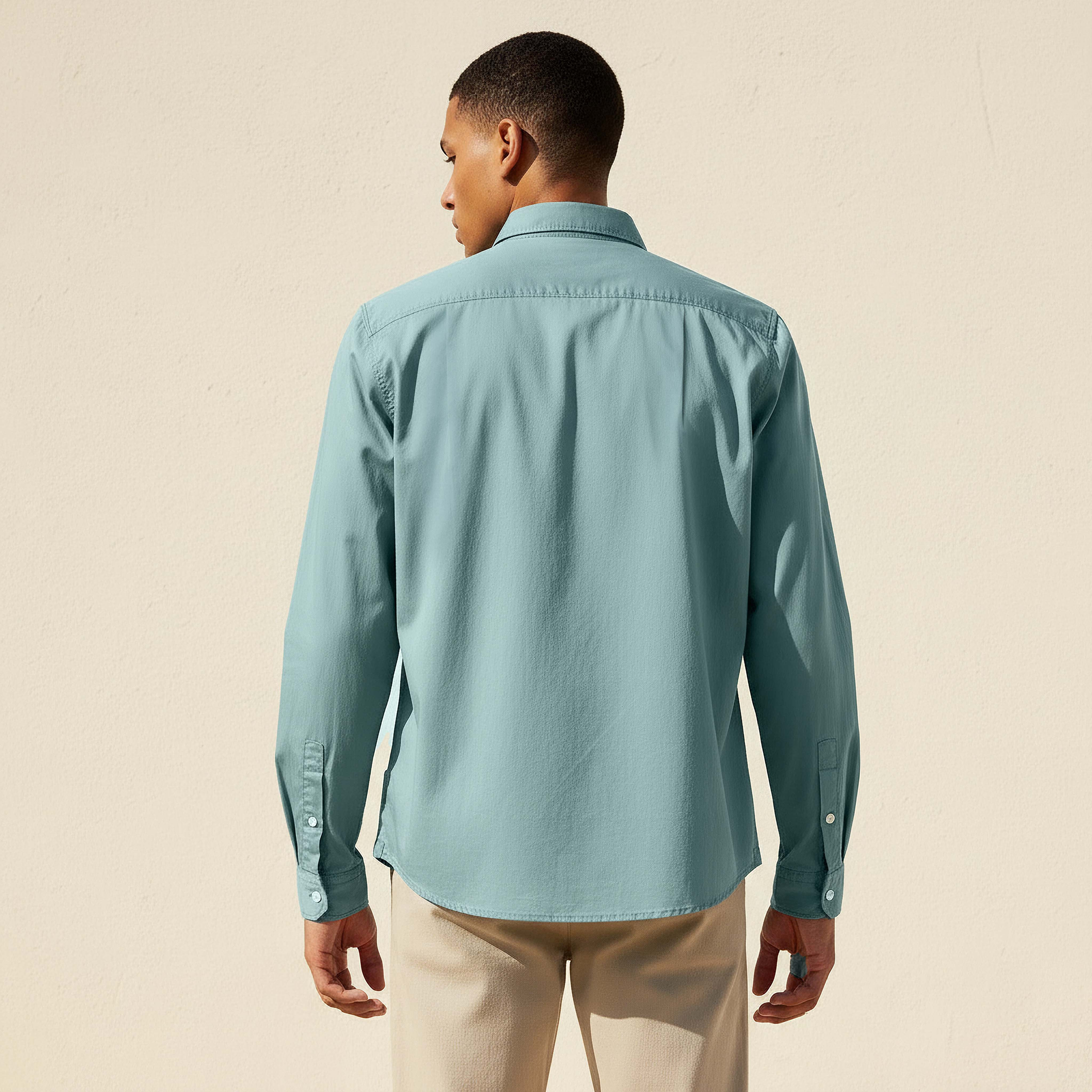 Lee Cooper Men Regular Fit Collar Long Sleeves Shirt-PROMO_SP_SA_2FOR149_110625-image-4