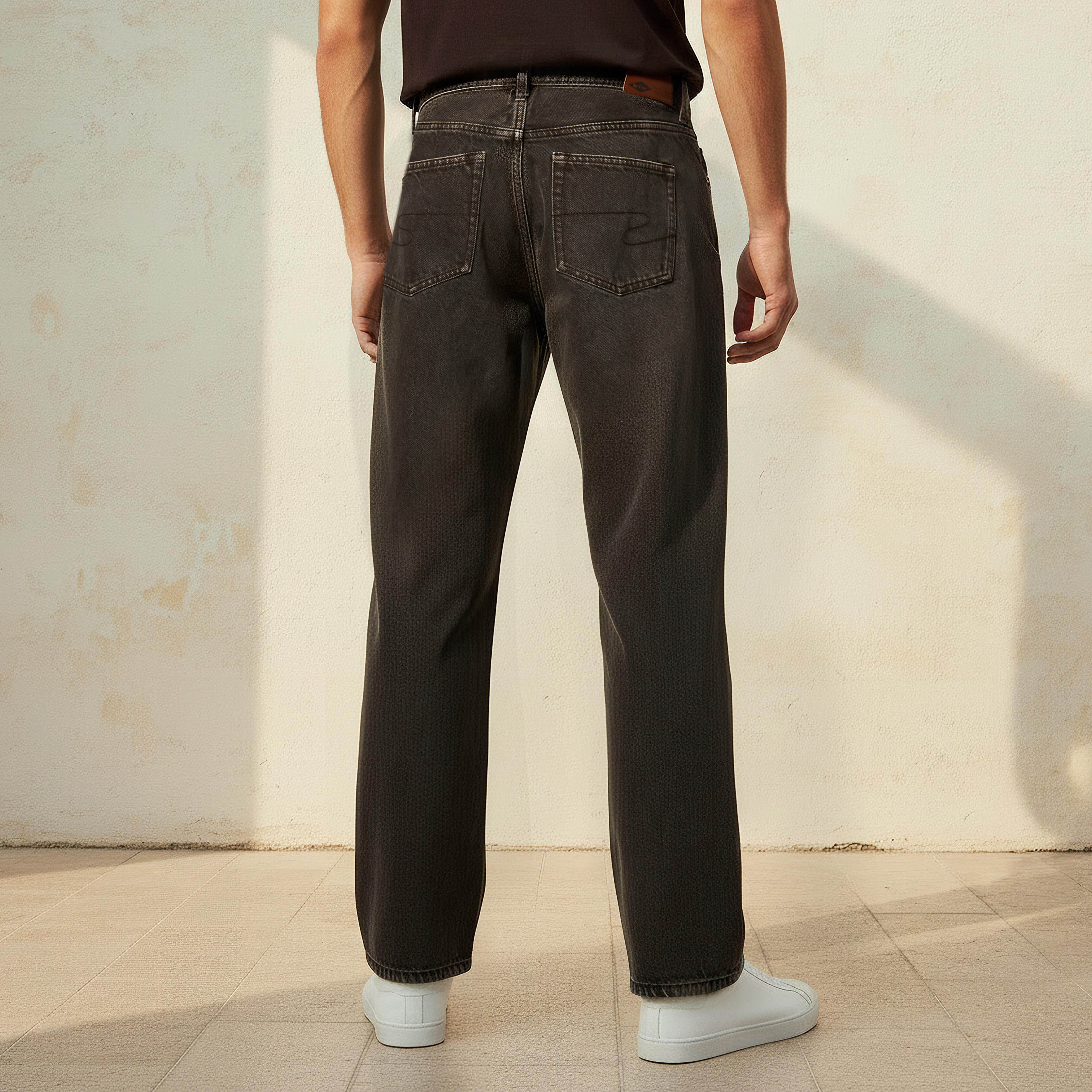 بنطلون جينز مستقيم بخصر متوسط الارتفاع للرجال من لي كوبر-men-clothing-bottoms-jeans-image-4