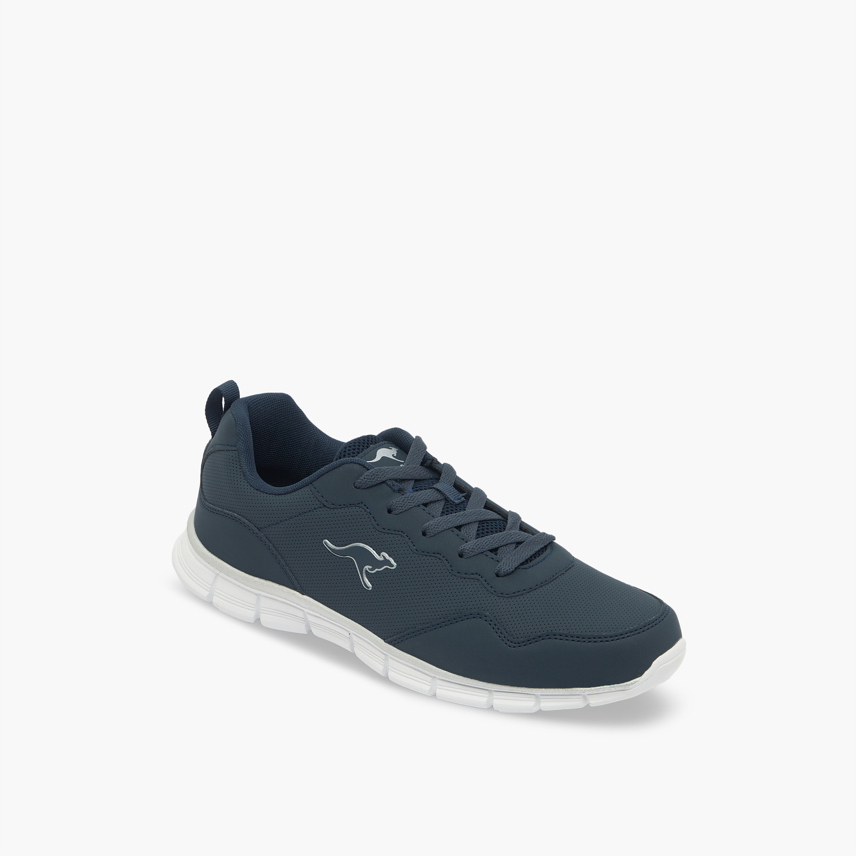 KangaROOS Women's Panelled Lace-Up Sports Shoes-women-shoes-sports-image-2