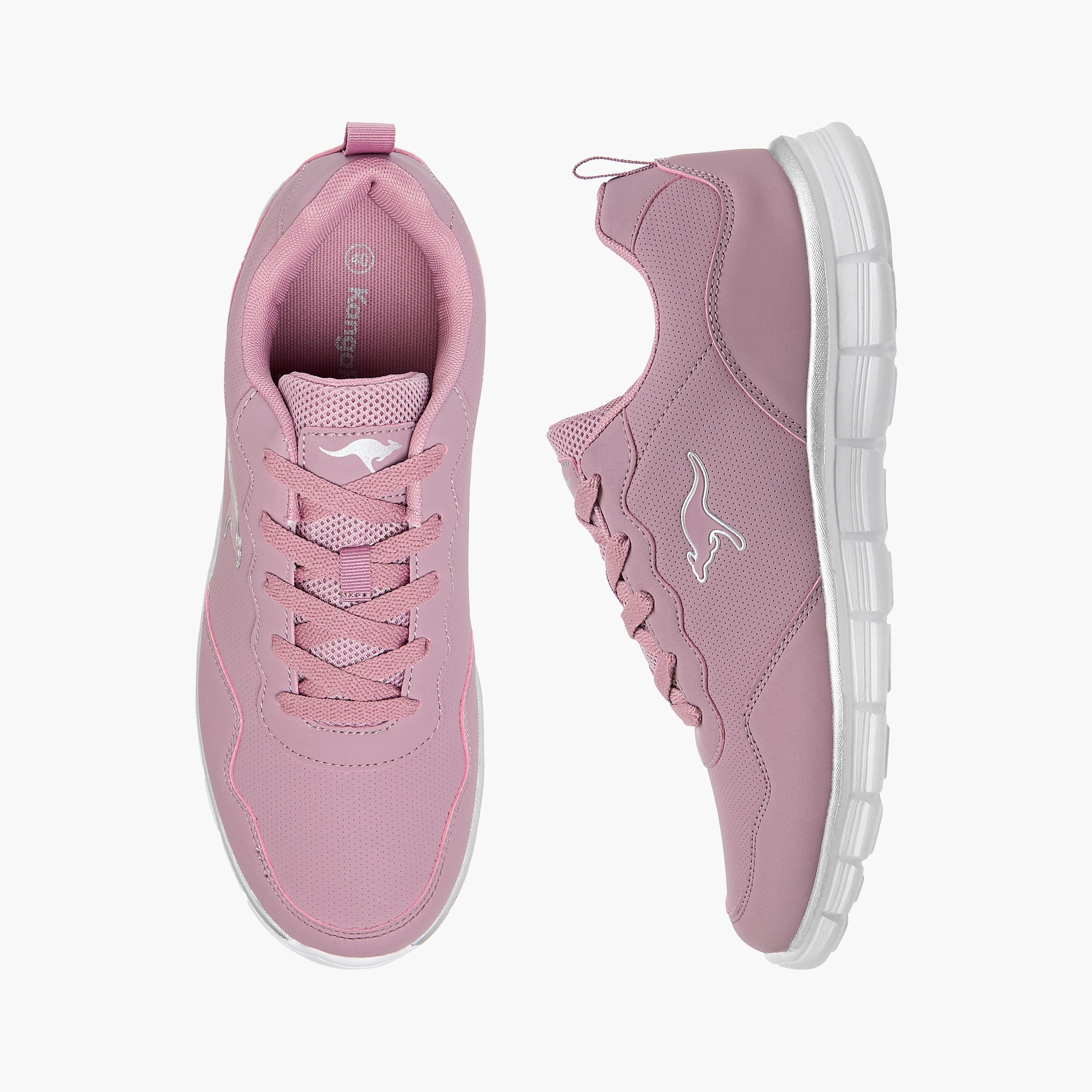 حذاء رياضي متعدد التصاميم برباط إغلاق للنساء من كانجاروز-women-shoes-sports-image-1
