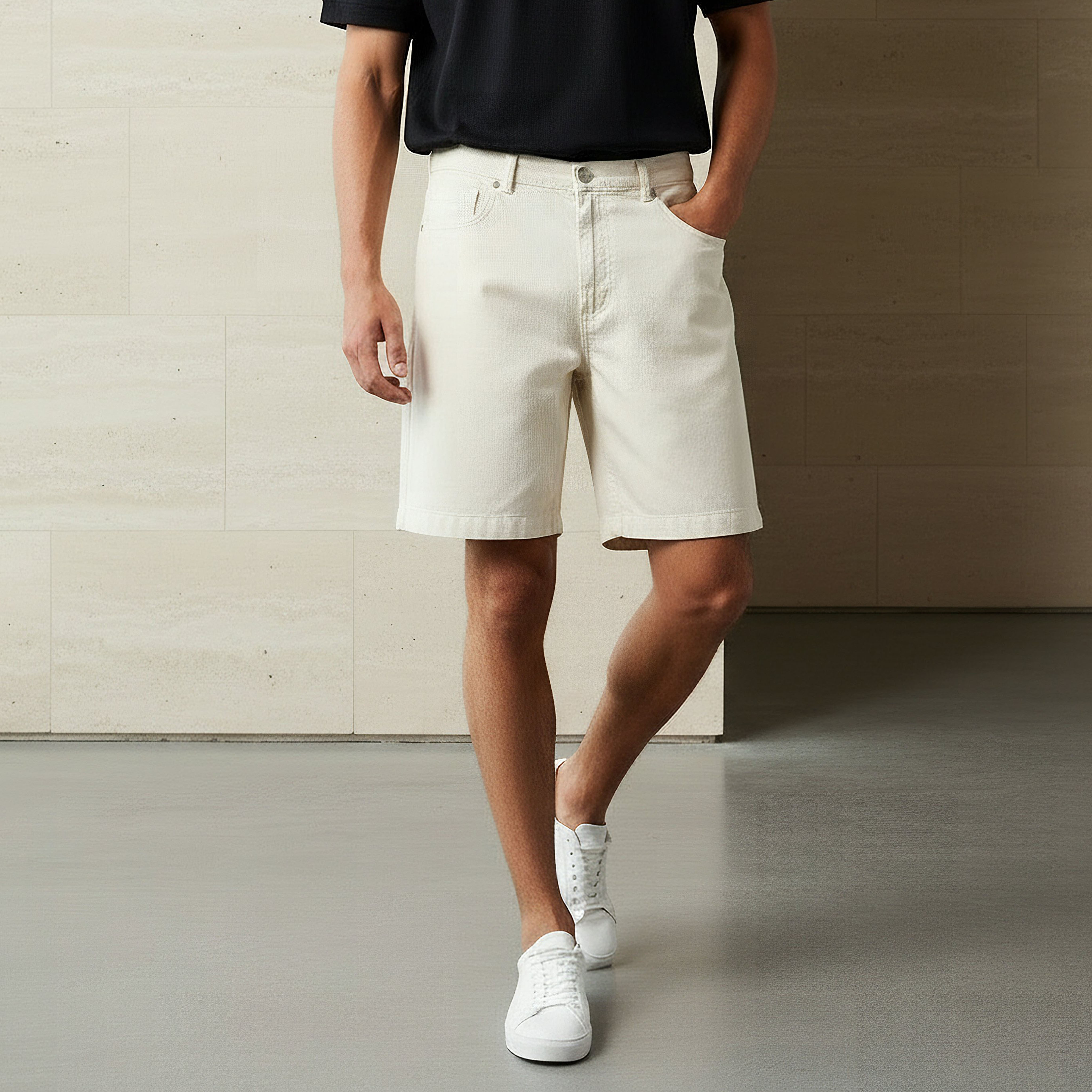 Lee Cooper Ryan Men Regular Fit Shorts Cotton-men-clothing-bottoms-shorts-image-1