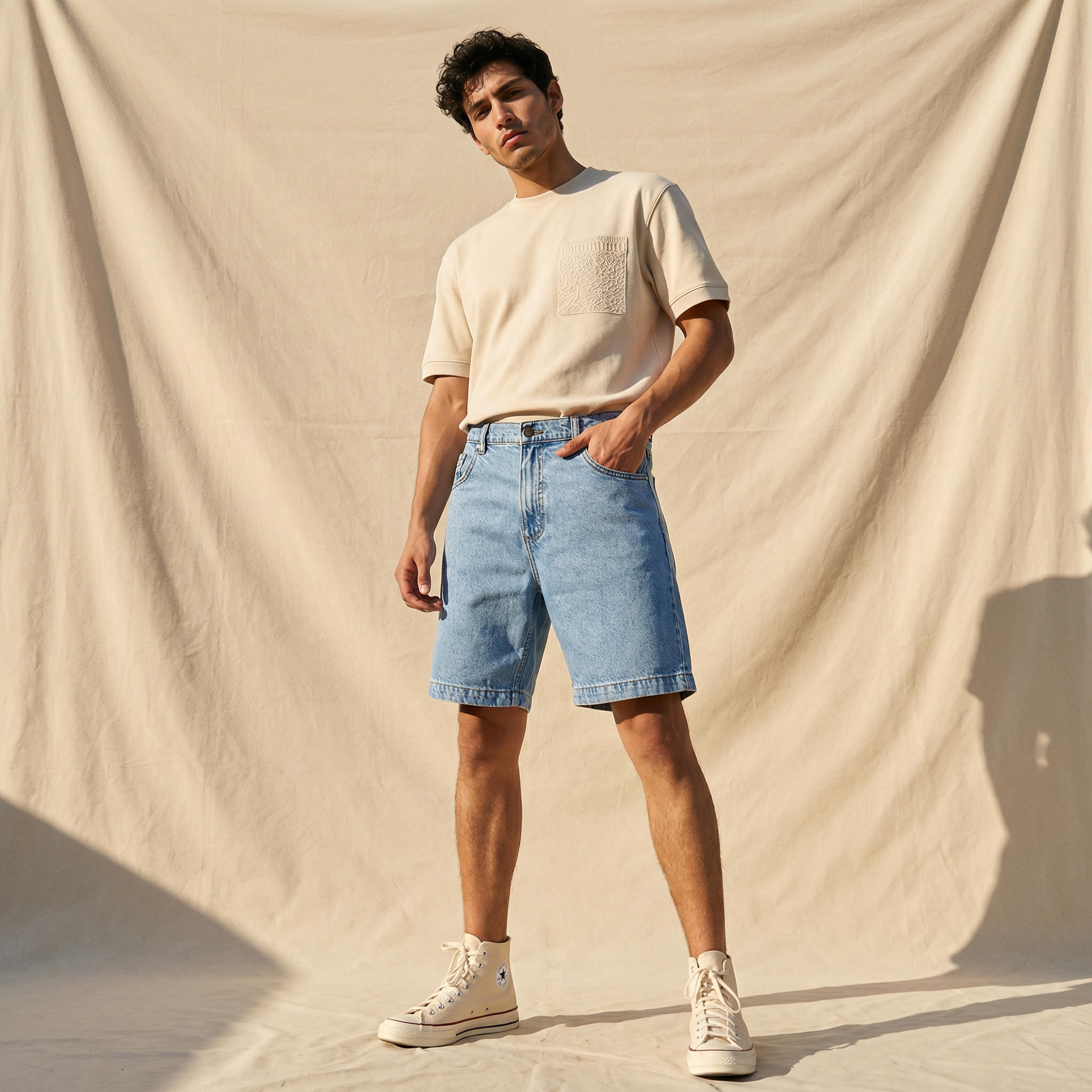 Lee Cooper Ryan Men Regular Fit Shorts Cotton-men-clothing-bottoms-shorts-image-3
