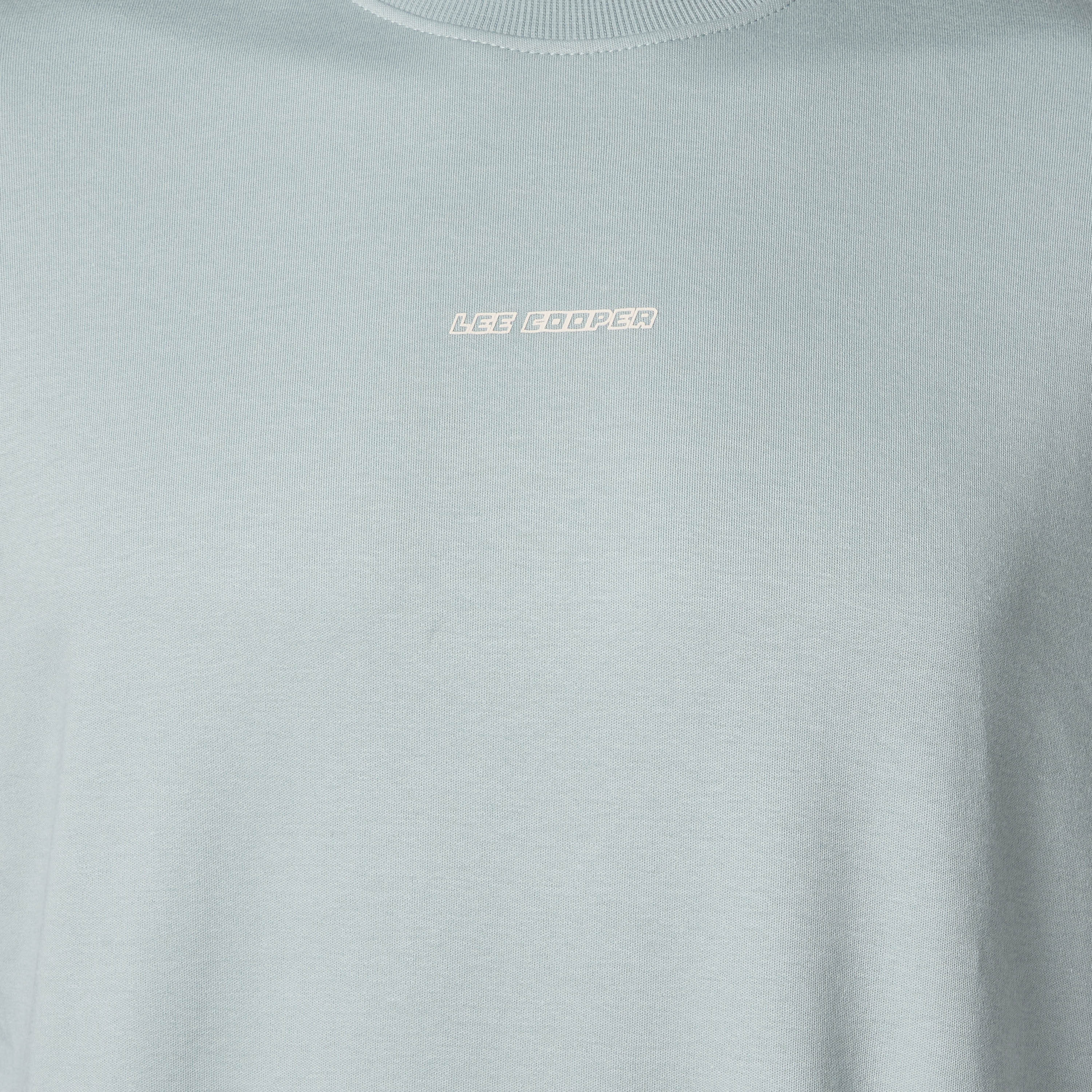 Lee Cooper Men Regular Fit Crew Neck Short Sleeve Logo Print T-shirt-men-clothing-tshirtsandpolos-tshirts-image-2