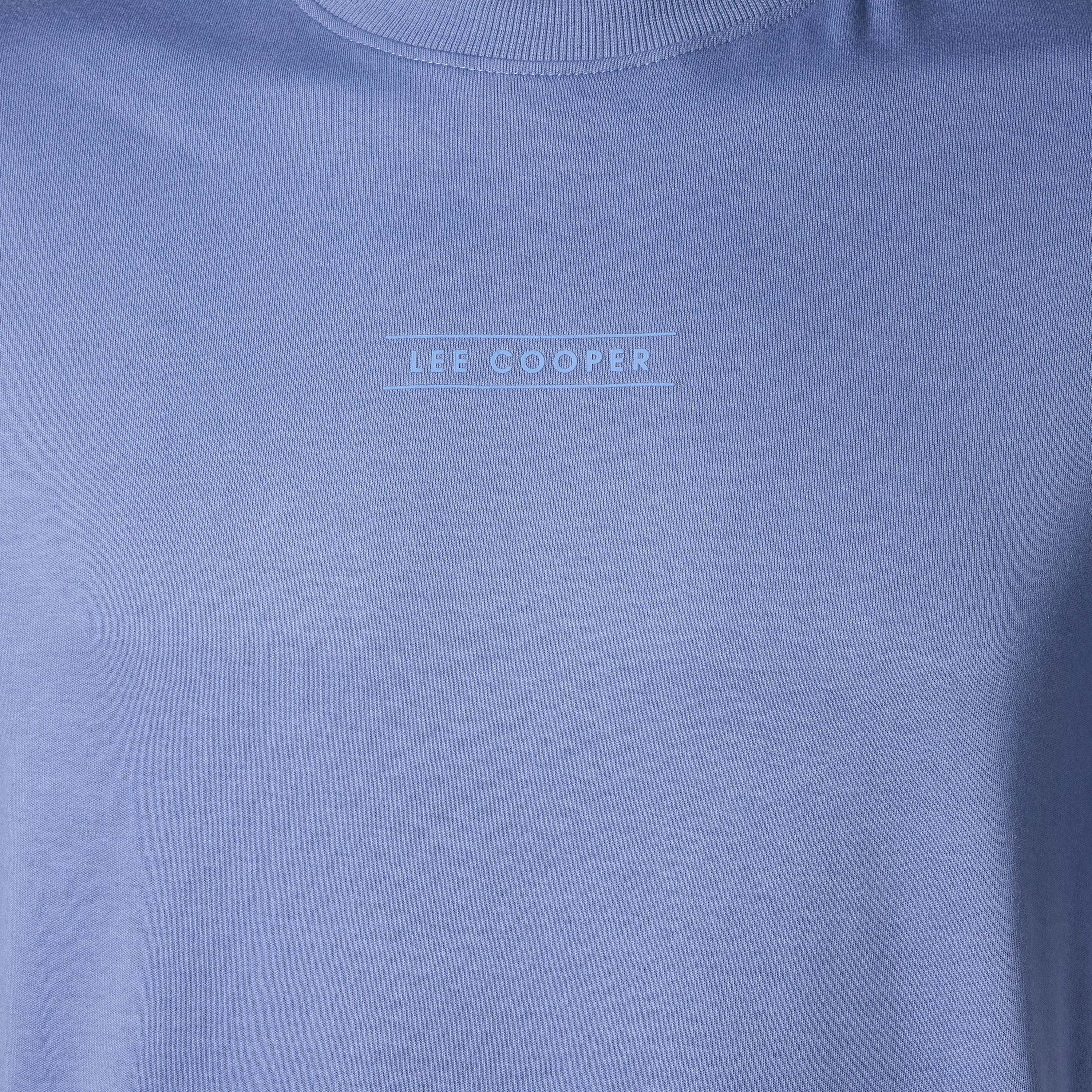 Lee Cooper Men Regular Fit Crew Neck Short Sleeve Logo Print T-shirt-men-clothing-tshirtsandpolos-tshirts-image-2