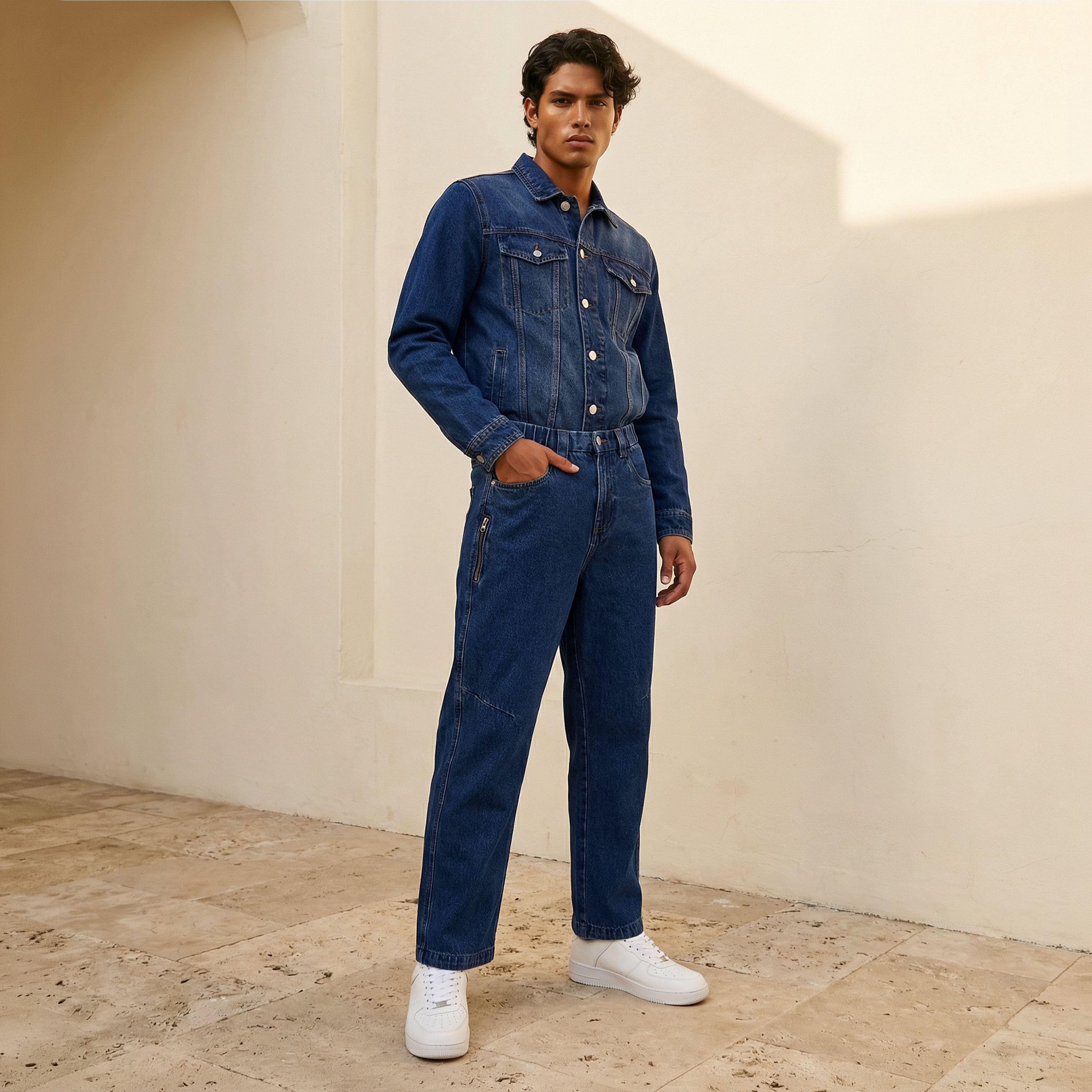 Lee Cooper Men Straight Fit Mid-Rise Jeans-men-clothing-bottoms-jeans-image-5