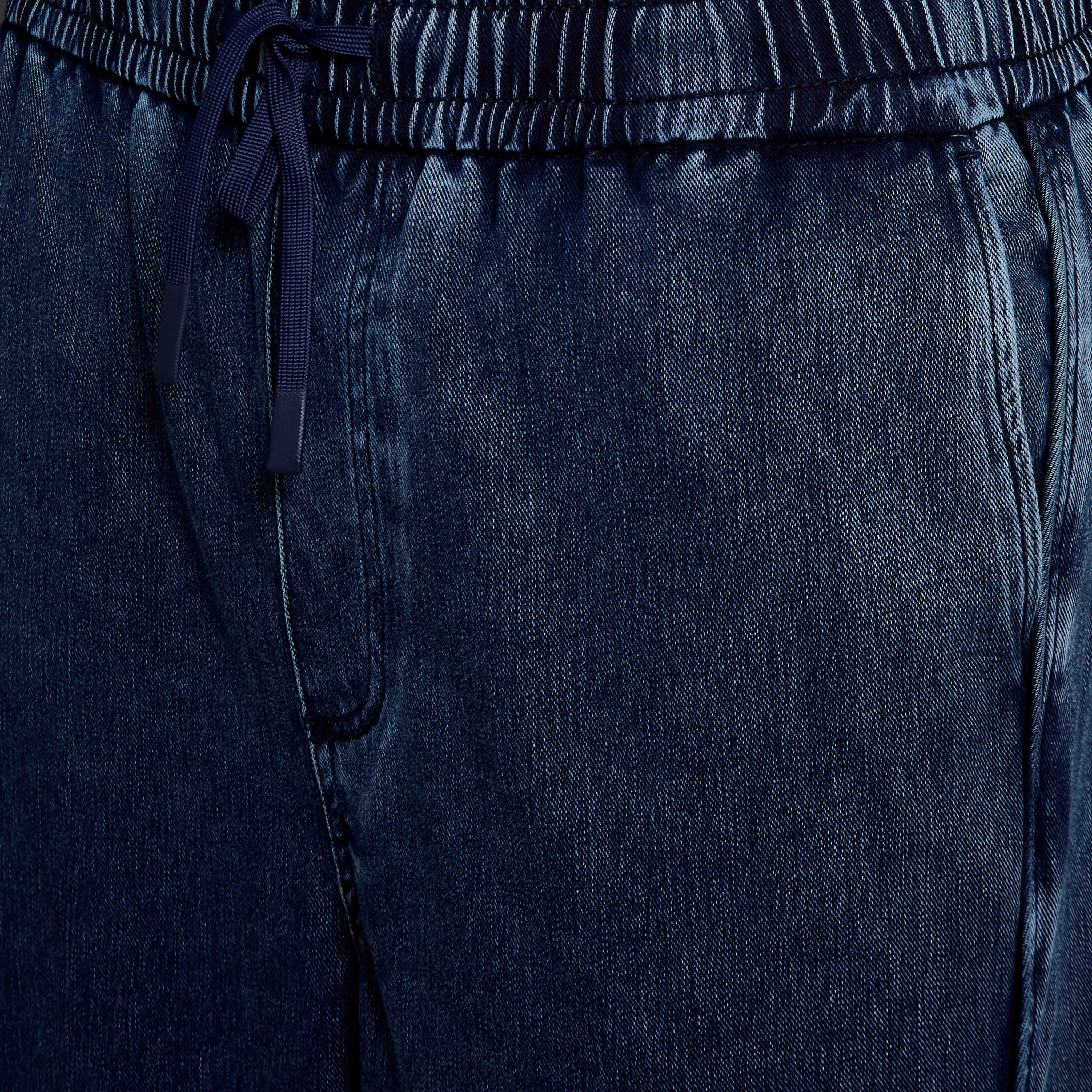 Lee Cooper Men Regular Fit Drawstring Waist Pocket Jeans-men-clothing-bottoms-jeans-image-2