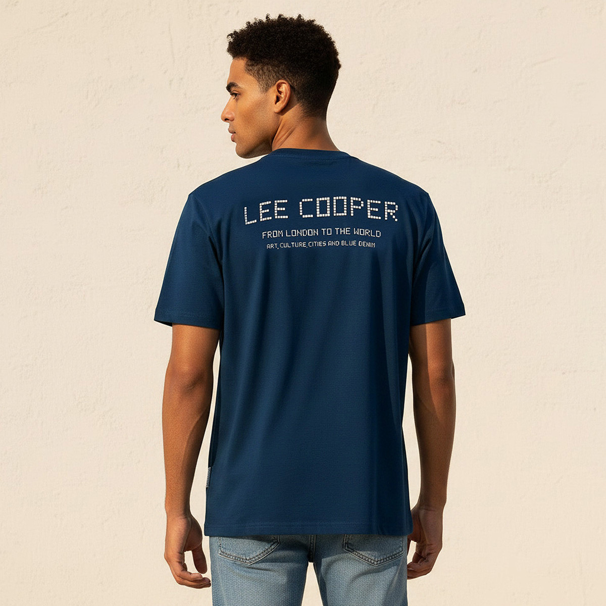 Lee Cooper Men Regular Fit Crew Neck Short Sleeve Logo Print T-shirt-men-clothing-tshirtsandpolos-tshirts-image-4
