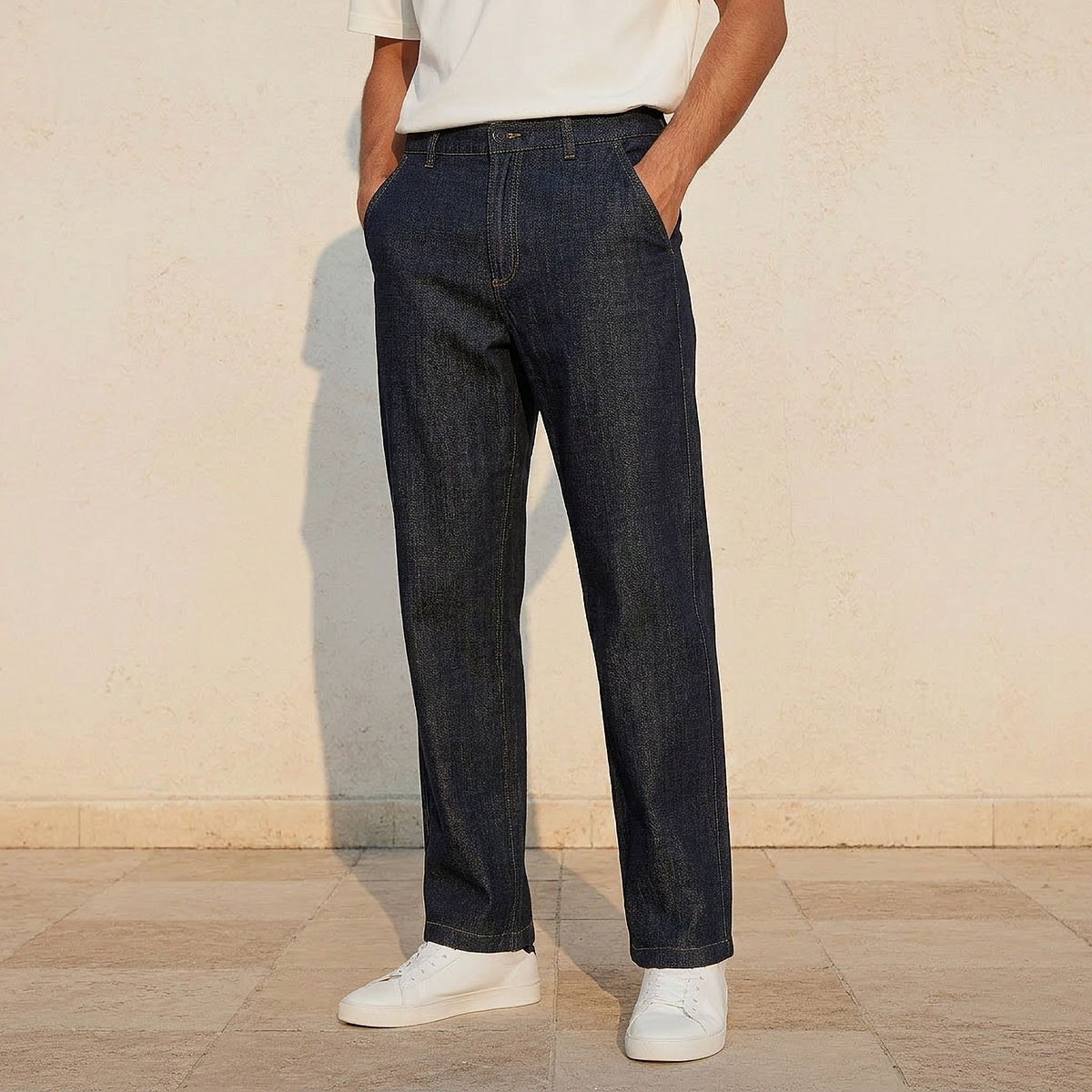 Lee Cooper Straight Fit Mid-Rise Jeans-men-clothing-bottoms-jeans-image-1