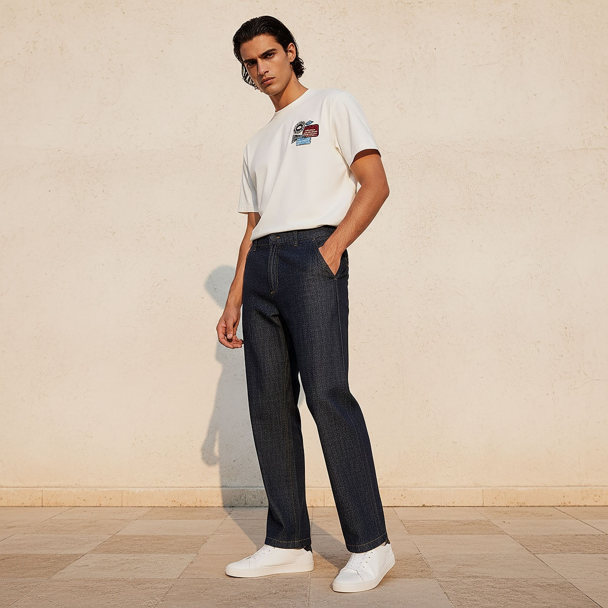 Lee Cooper Straight Fit Mid-Rise Jeans-men-clothing-bottoms-jeans-image-3