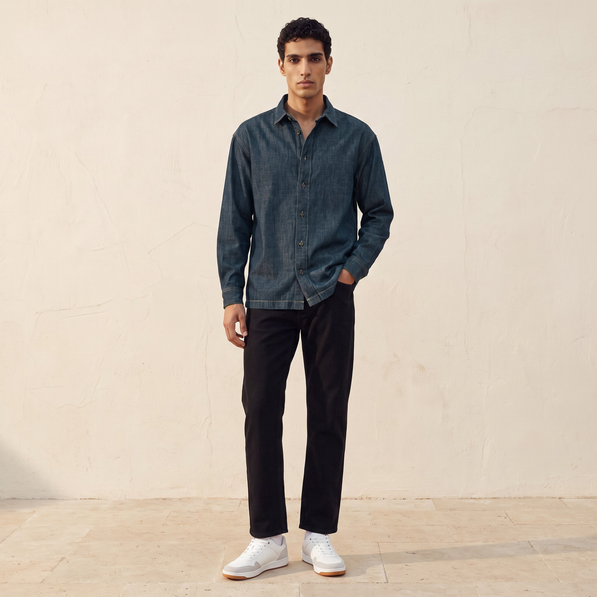 Lee Cooper Regular Fit Long Sleeves Shirt-men-clothing-shirts-image-3
