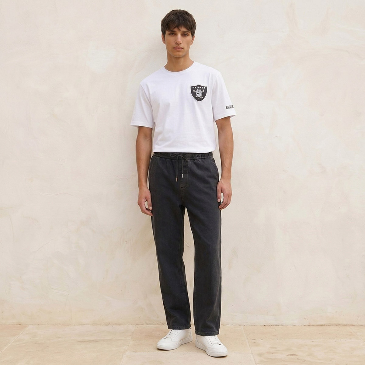 Lee Cooper Baggy Fit Drawstring Waist Jeans-men-clothing-jeans-image-7