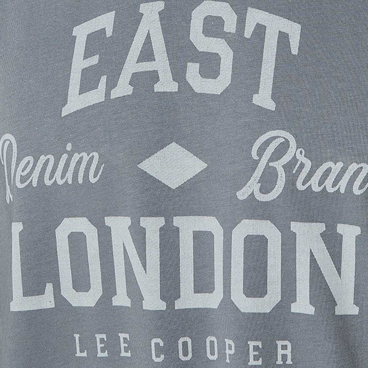 تيشيرت بقصة عادية وياقة ضيقة وأكمام قصيرة وطبعات من لي كوبر-men-clothing-tshirtsandpolos-tshirts-image-2