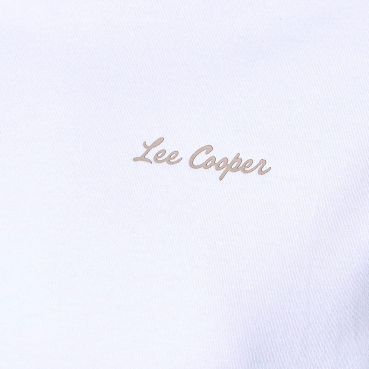 Lee Cooper Men Regular Fit Crew Neck Short Sleeve Logo Print T-shirt-men-clothing-tshirtsandpolos-tshirts-image-2
