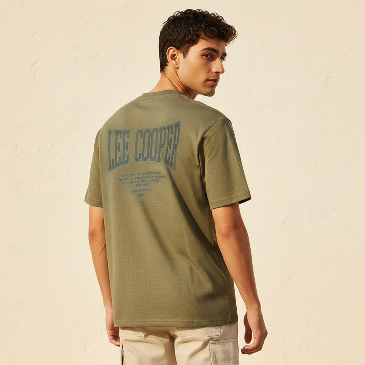 Lee Cooper Men Regular Fit Crew Neck Short Sleeve Logo Print T-shirt-men-clothing-tshirtsandpolos-tshirts-image-4