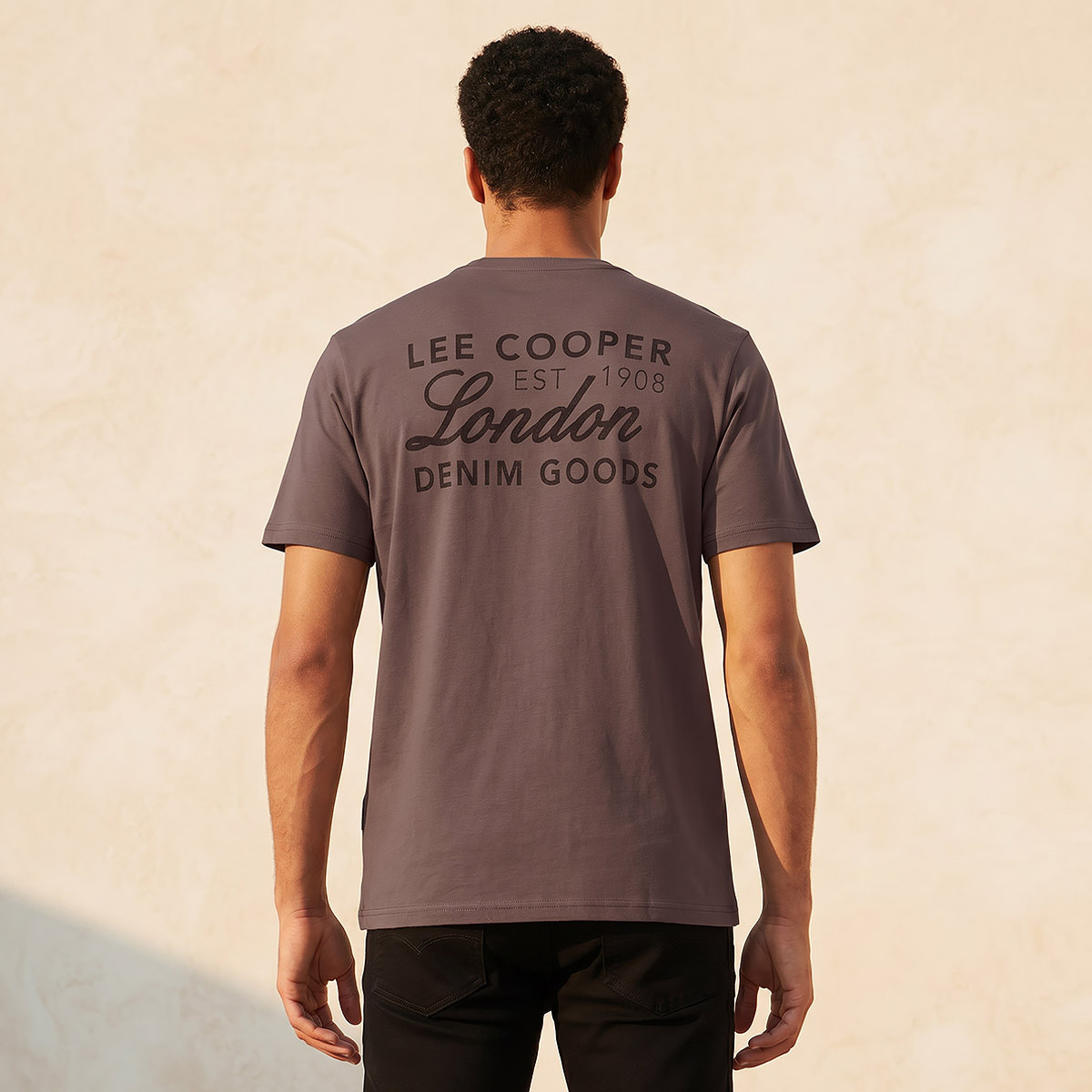 Lee Cooper Men Regular Fit Crew Neck Short Sleeve Logo Print T-shirt-men-clothing-tshirtsandpolos-tshirts-image-4