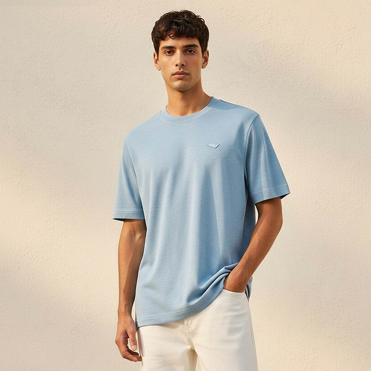 Lee Cooper Crew Neck Short Sleeves T-shirt-men-clothing-tshirtsandpolos-tshirts-image-1