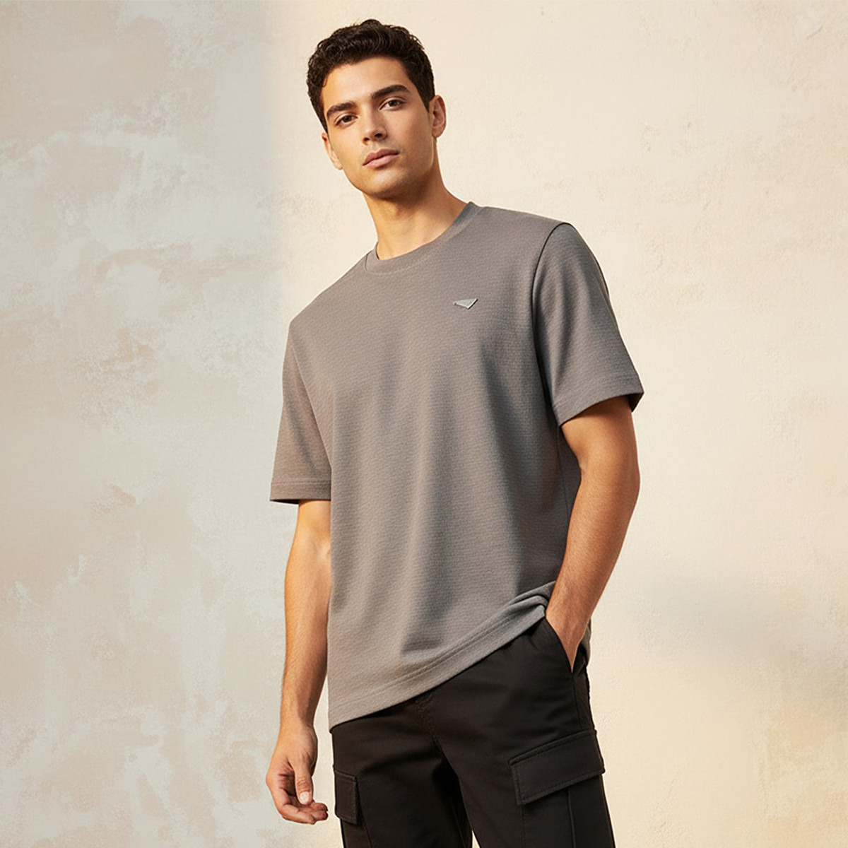 Lee Cooper Crew Neck Short Sleeves T-shirt-men-clothing-tshirtsandpolos-tshirts-image-1