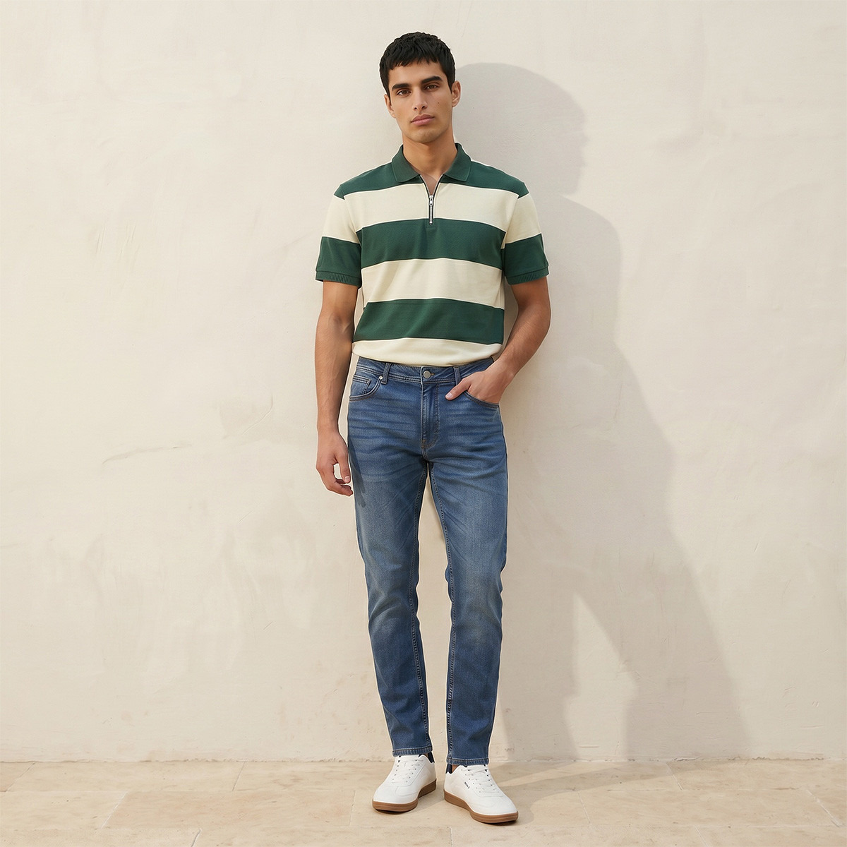 بنطلون جينز بقصة سليم من لي كوبر-men-clothing-jeans-image-3