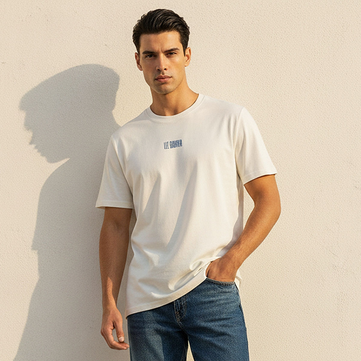 Lee Cooper Regular Fit Crew Neck Short Sleeves Logo Print T-shirt-PROMO_SP_AE__2_RGCC_BUY2FOR79_040325-image-1