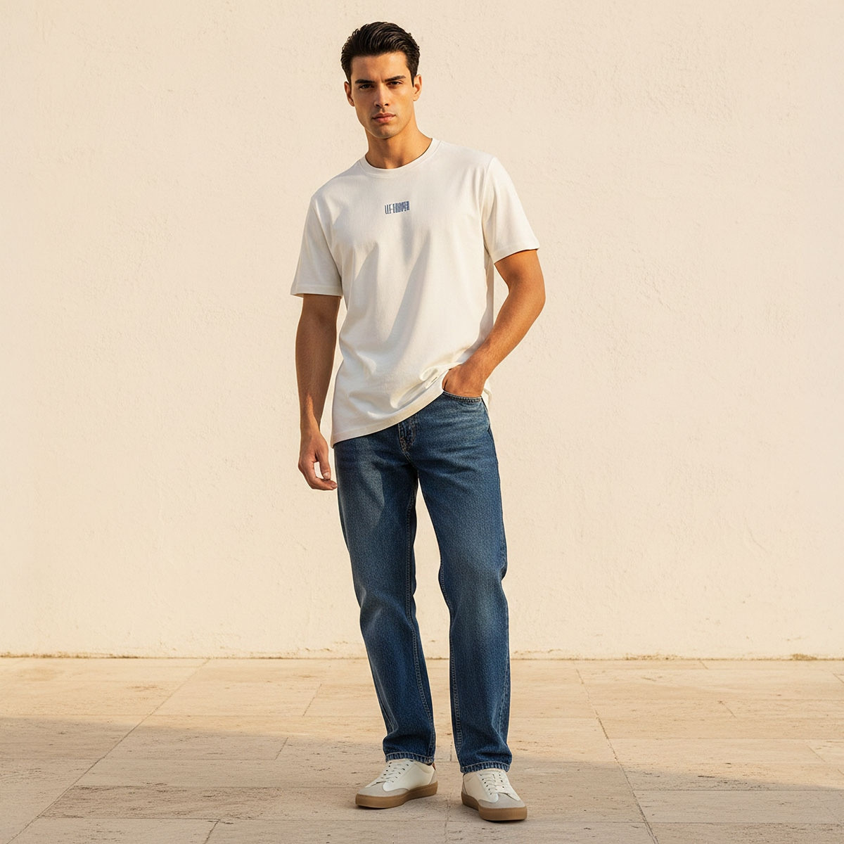 Lee Cooper Regular Fit Crew Neck Short Sleeves Logo Print T-shirt-PROMO_SP_AE__2_RGCC_BUY2FOR79_040325-image-3