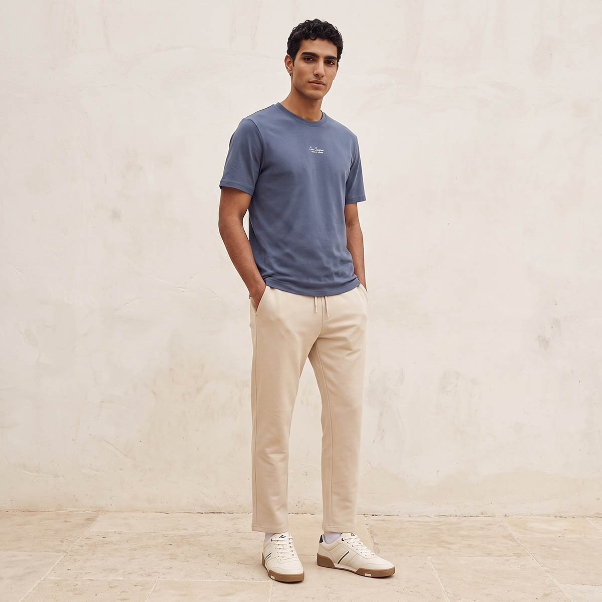 Lee Cooper Regular Fit Crew Neck Short Sleeves Logo Print T-shirt-men-clothing-tshirtsandpolos-tshirts-image-3