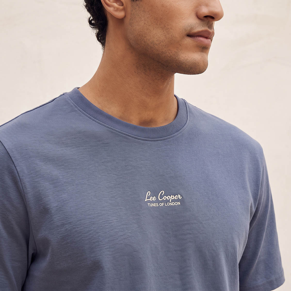 Lee Cooper Regular Fit Crew Neck Short Sleeves Logo Print T-shirt-men-clothing-tshirtsandpolos-tshirts-image-5