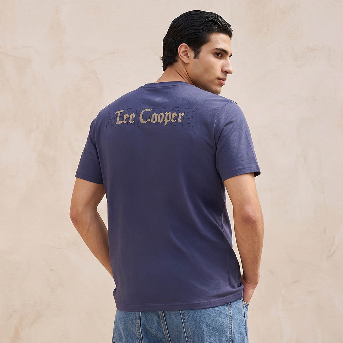 Lee Cooper Regular Fit Crew Neck Short Sleeves Logo Print T-shirt-men-clothing-tshirtsandpolos-tshirts-image-4