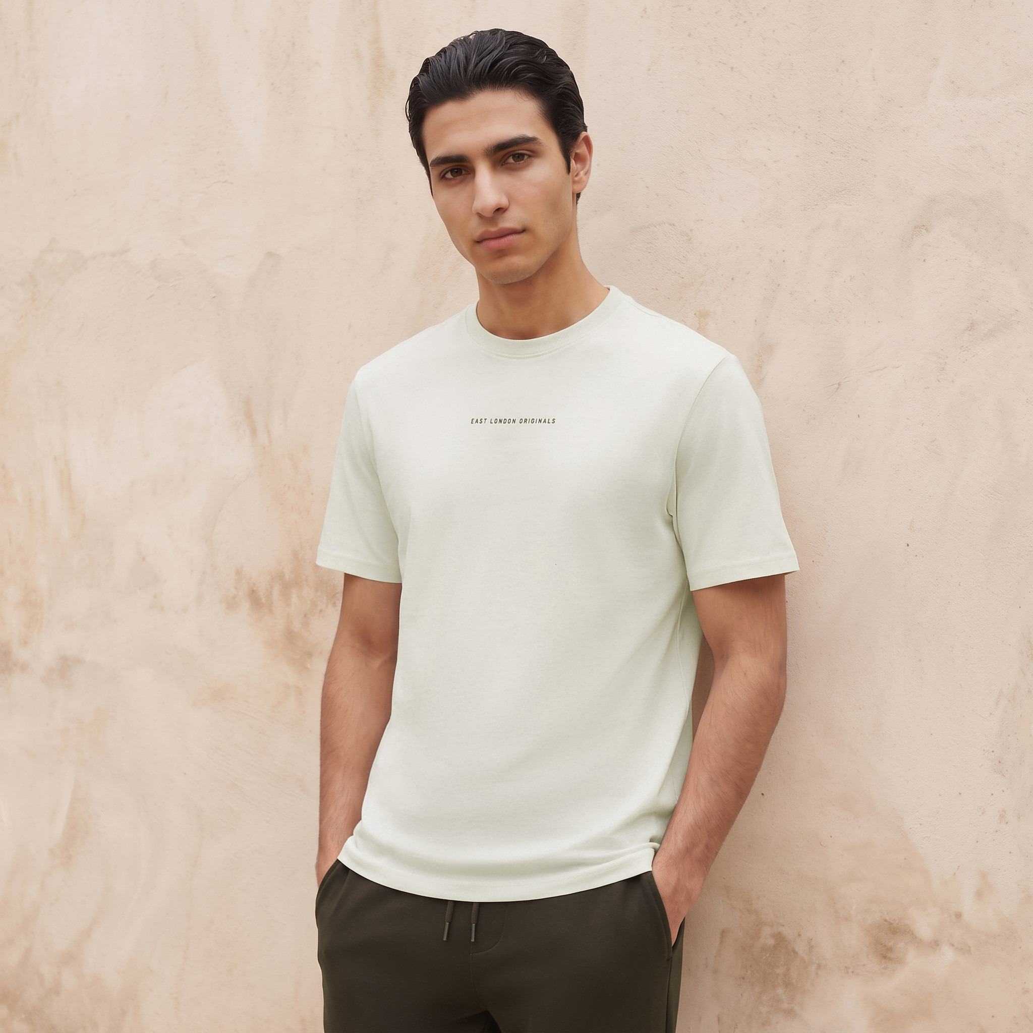 Lee Cooper Regular Fit Crew Neck Short Sleeves Logo Print T-shirt-men-clothing-tshirtsandpolos-tshirts-image-1
