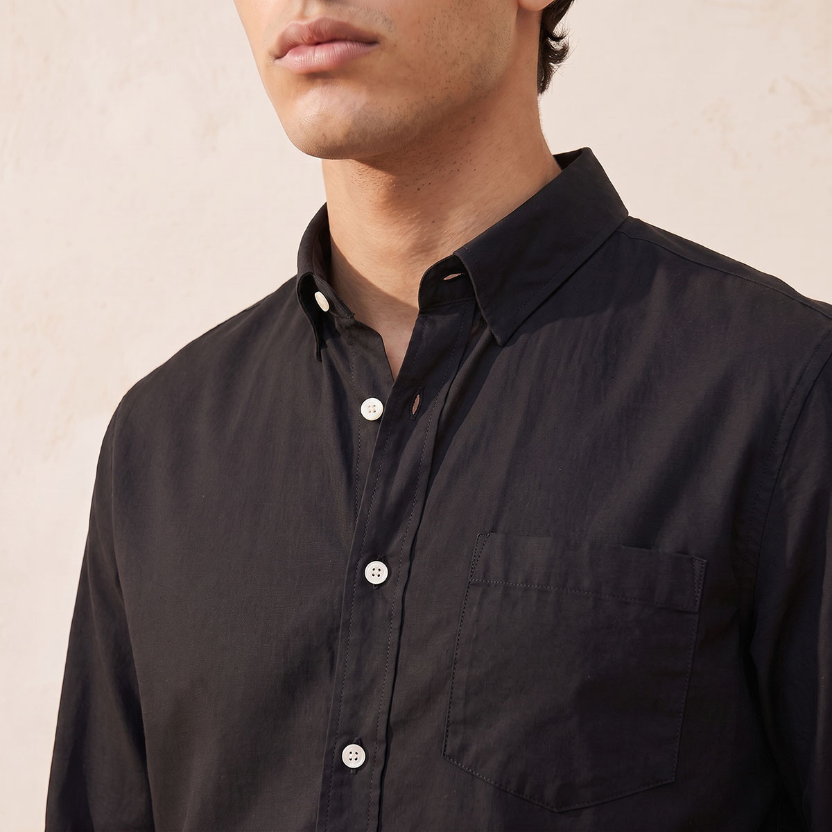 قميص بأكمام طويلة من لي كوبر-men-clothing-shirts-image-4