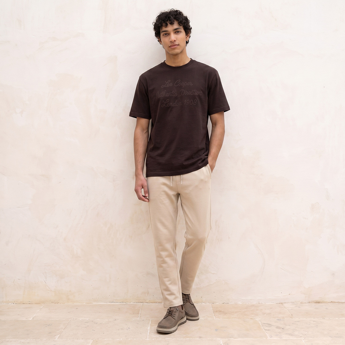 Lee Cooper Logo Print Crew Neck T-shirt-men-clothing-tshirtsandpolos-tshirts-image-4