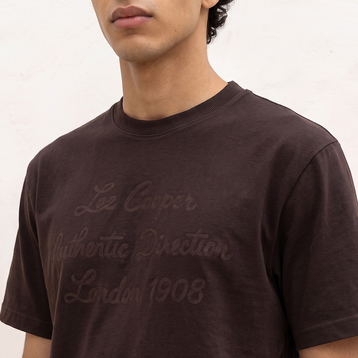 Lee Cooper Logo Print Crew Neck T-shirt-men-clothing-tshirtsandpolos-tshirts-image-6