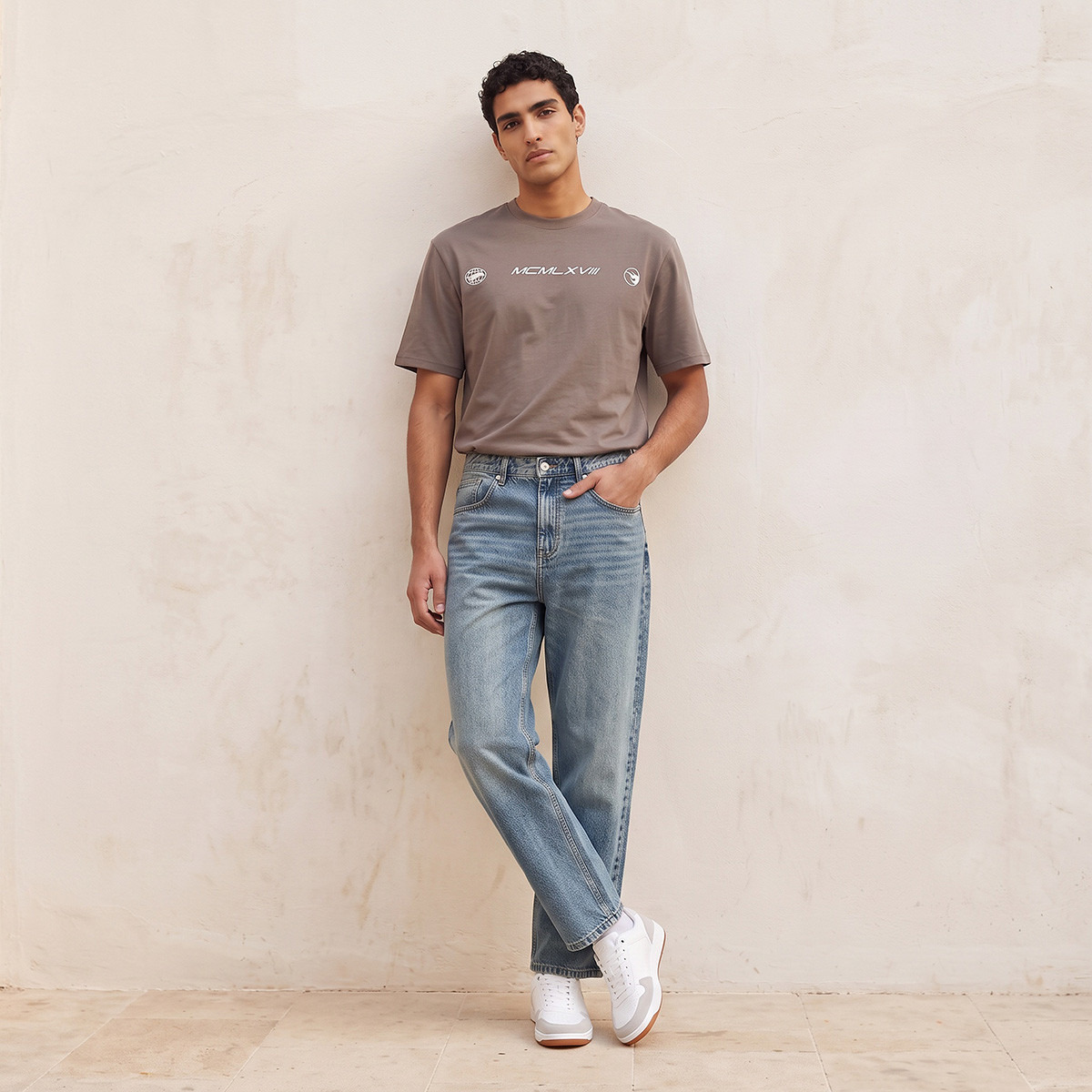 Lee Cooper Baggy Fit Jeans-men-clothing-jeans-image-2