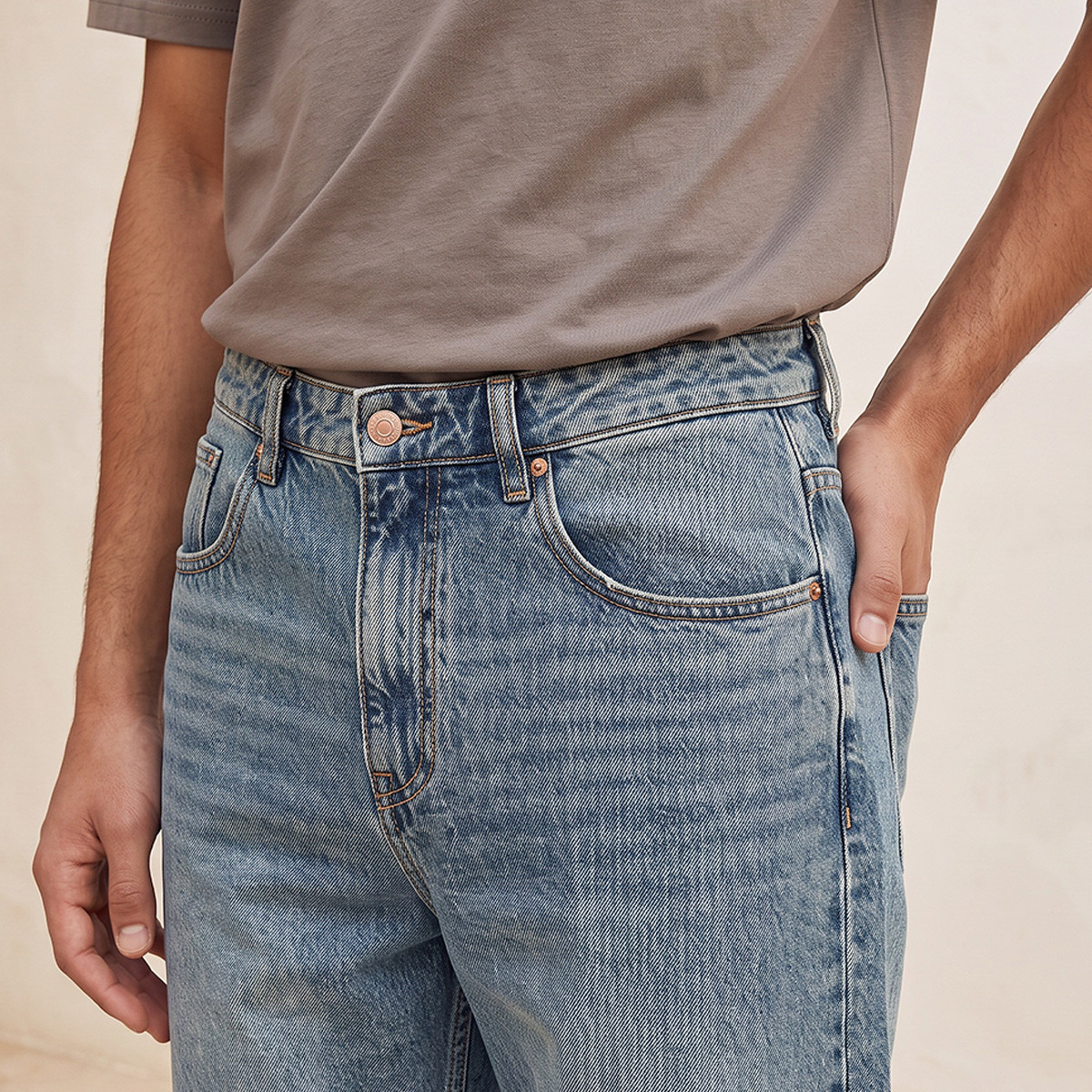 Lee Cooper Baggy Fit Jeans-men-clothing-jeans-image-5