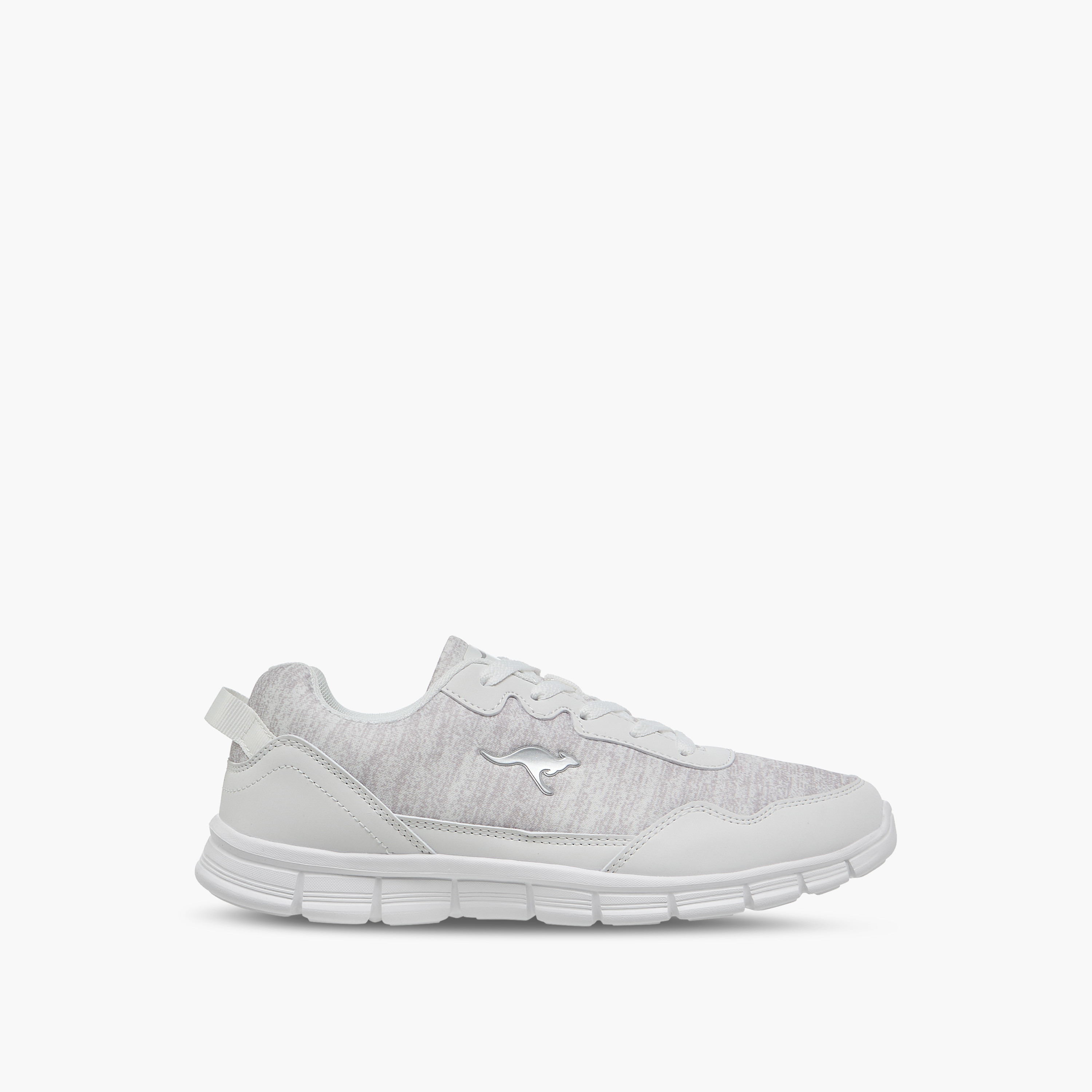 KangaROOS Women's Panelled Sports Shoes with Lace-Up Closure-women-shoes-sports-image-3