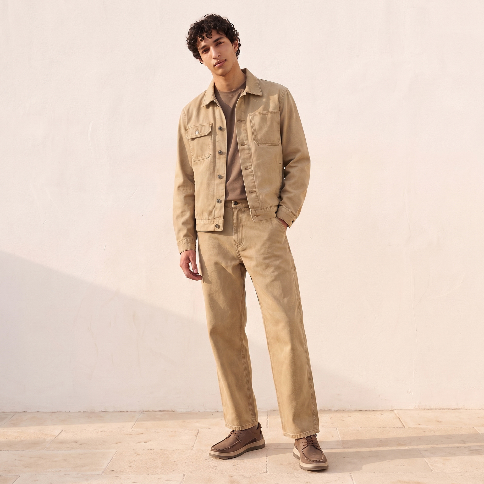 Lee Cooper Cotton Jacket with Flap Pockets-men-clothing-jacketsandblazers-jackets-image-2