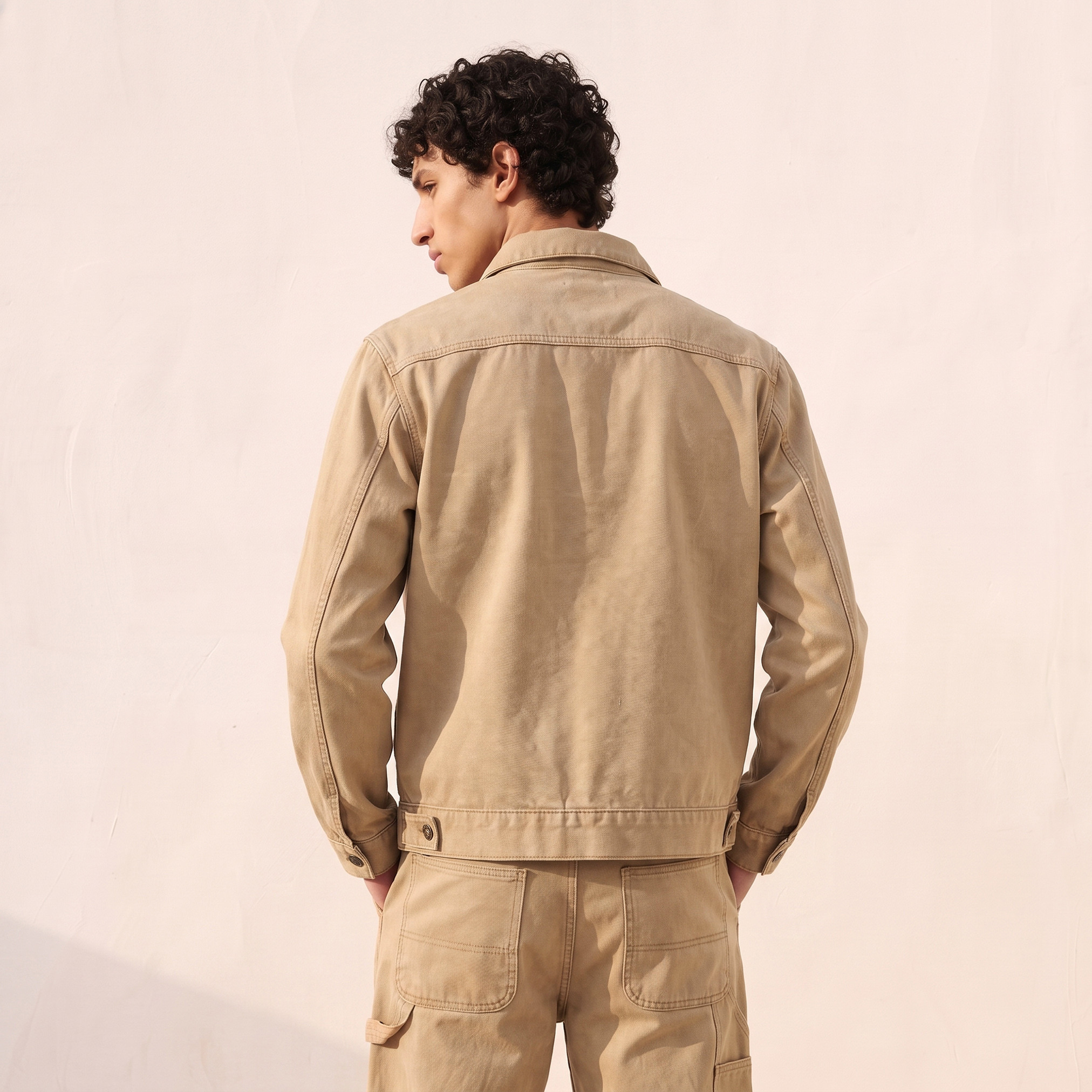 Lee Cooper Cotton Jacket with Flap Pockets-men-clothing-jacketsandblazers-jackets-image-3